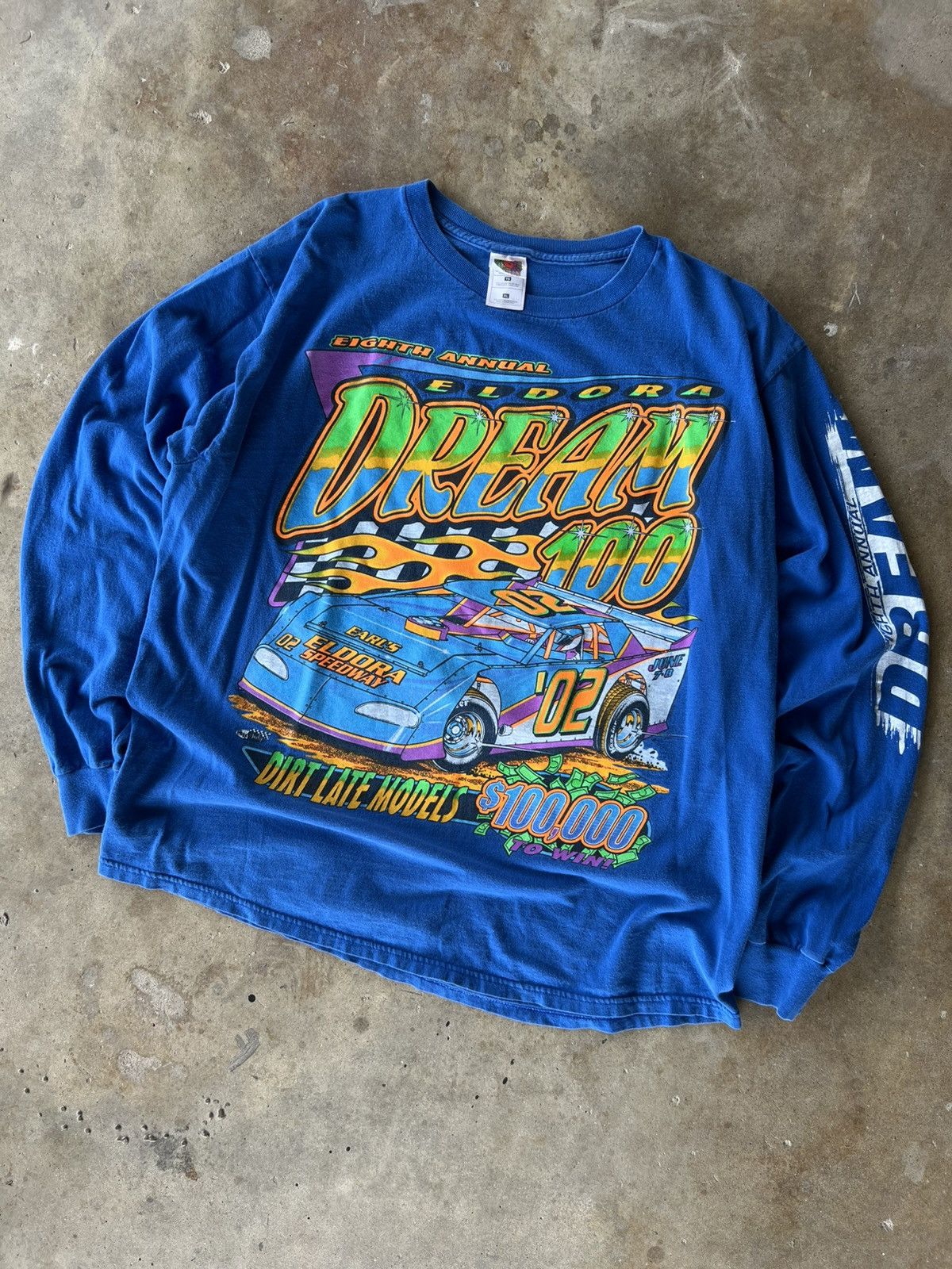 Starter Vintage 2000’s NASCAR Style Long Sleeve Racing T Shirt Size US XL / EU 56 / 4 - 1 Thumbnail
