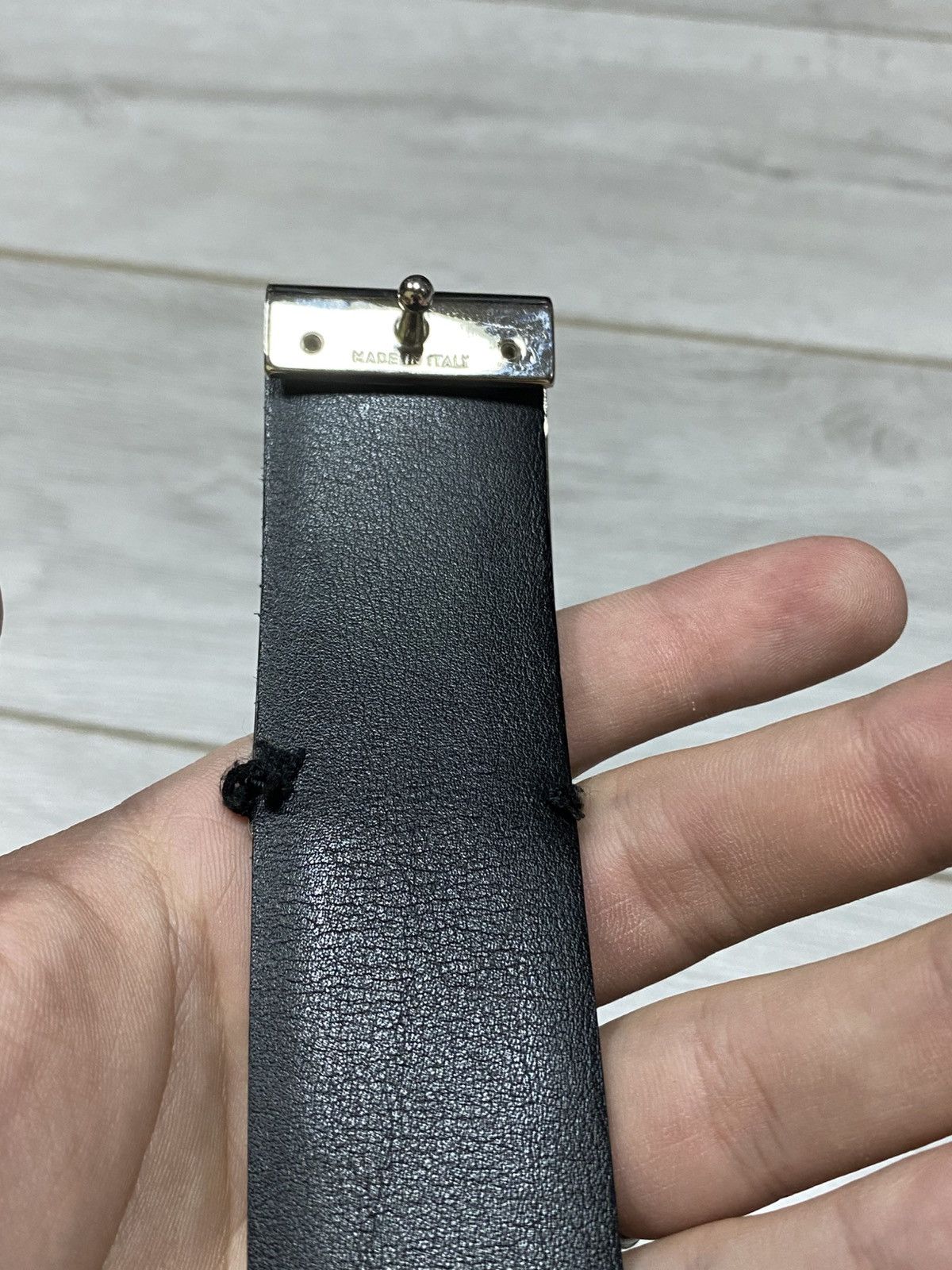 Versace Versace medusa logo leather belt Size ONE SIZE - 2 Thumbnail