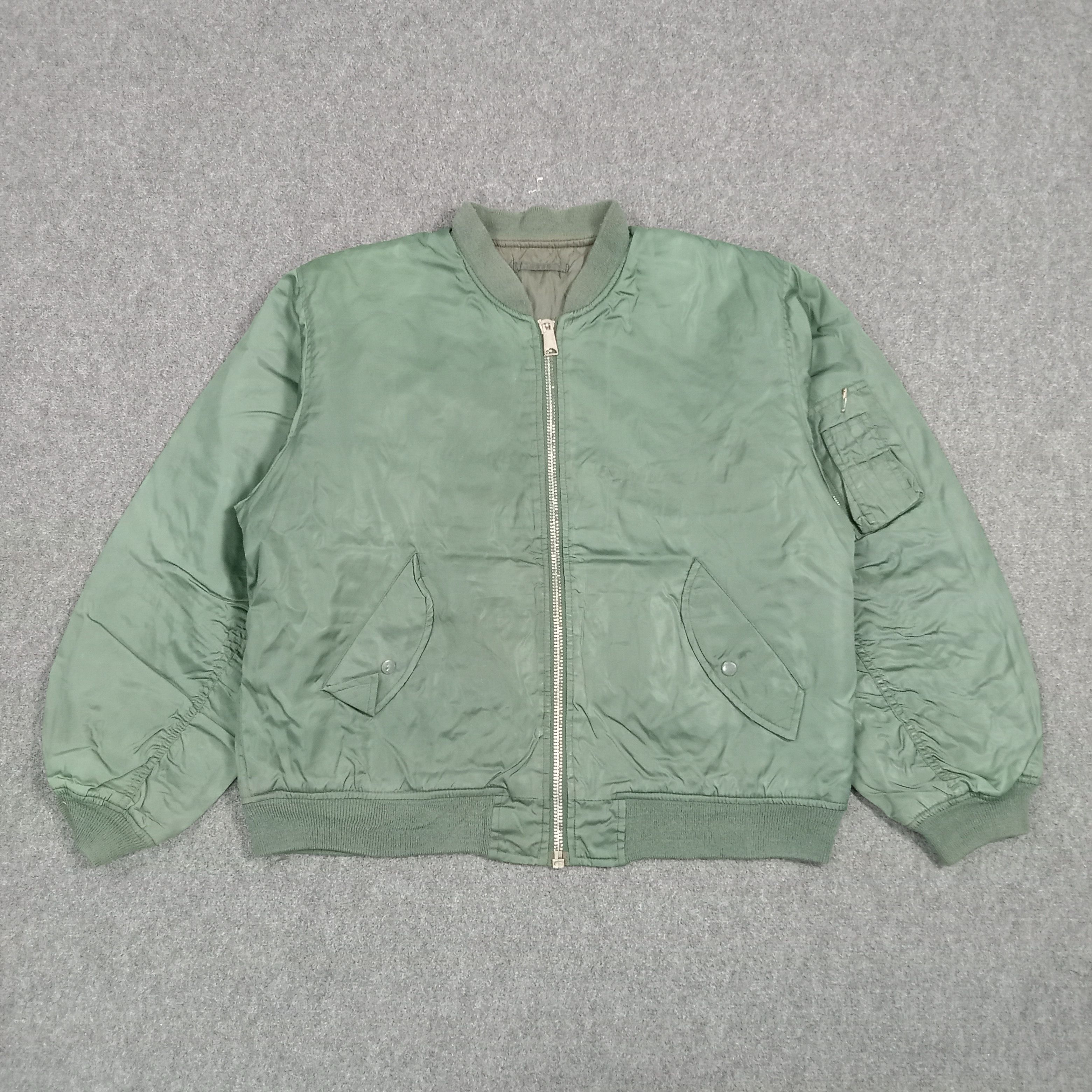 Japanese Brand Casual Bomber Custom Number Nine Jacket C275N26 Size US L / EU 52-54 / 3 - 3 Thumbnail