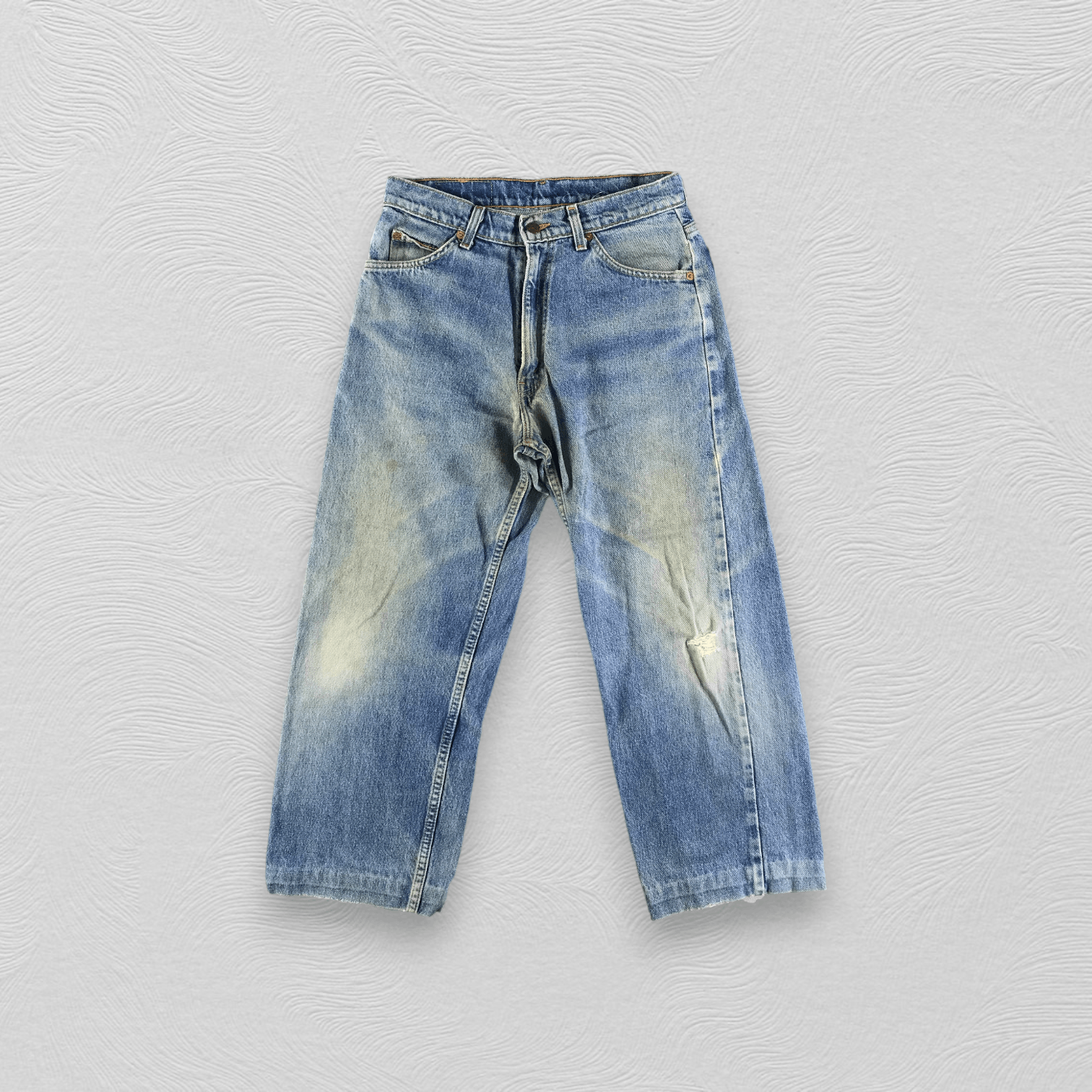 Levi's Vintage Levis 613 Jeans Faded Blue Denim KJ2985 Size US 29 - 1 Thumbnail