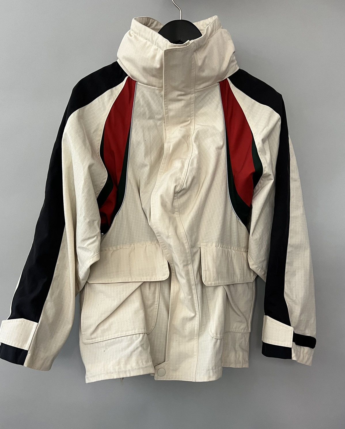 Balenciaga × Gucci Gucci x Balenciaga Gucci Hacker Project Swing Parka Jacket Size US S / EU 44-46 / 1 - 1 Thumbnail