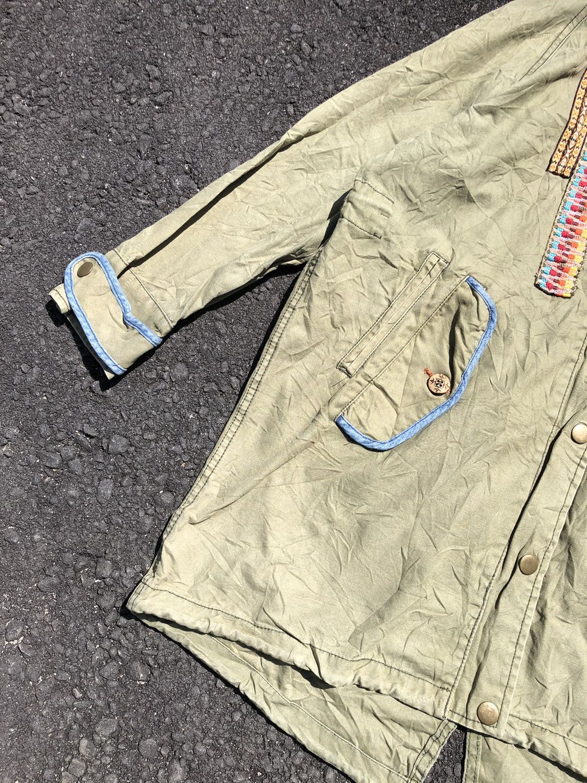 Japanese Brand Vintage 90s Titicaca Navajo Parka Hoodies Size L / US 10 / IT 46 - 9 Thumbnail