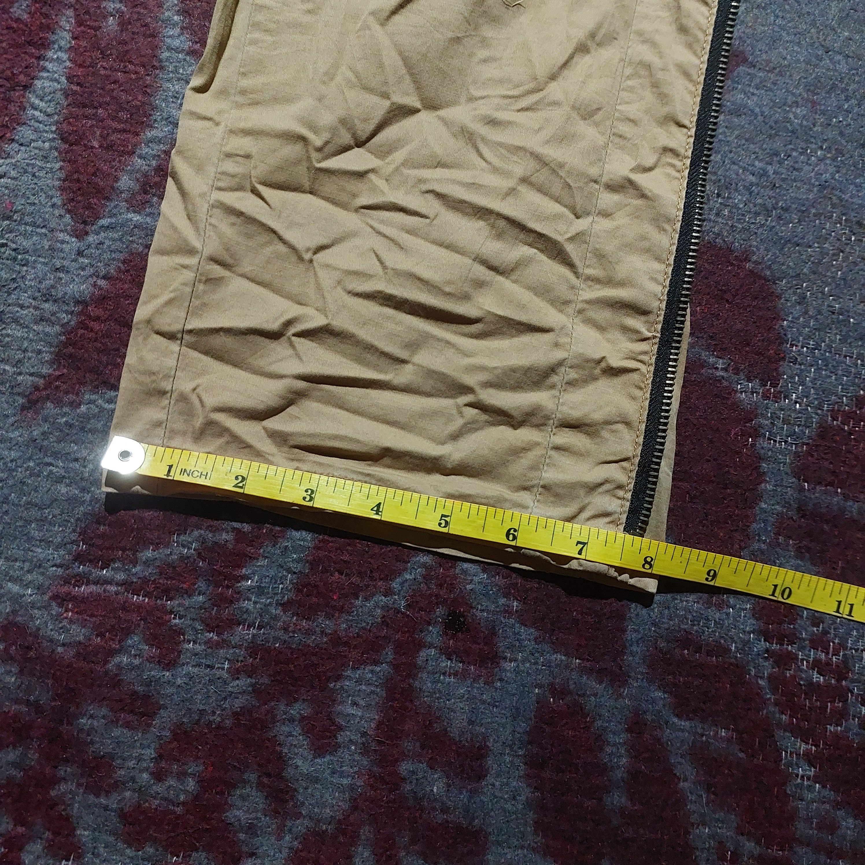 PPFM PPFM japanese zipp leg bondage cargo pants Size US 33 - 21 Thumbnail