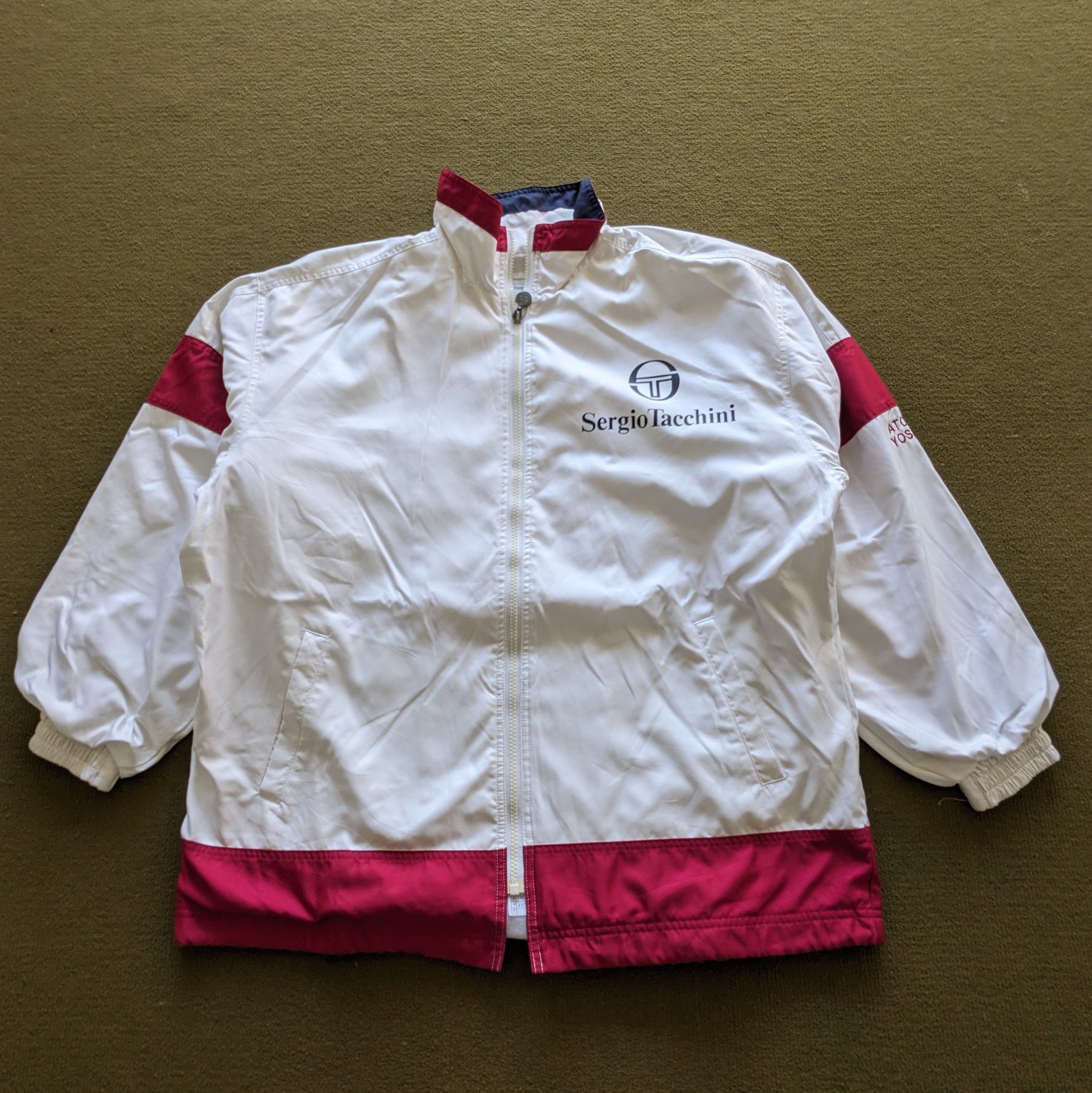 Sergio Tacchini Vintage SERGIO TACCHINI Windbreaker Jacket Size US M / EU 48-50 / 2 - 1 Thumbnail
