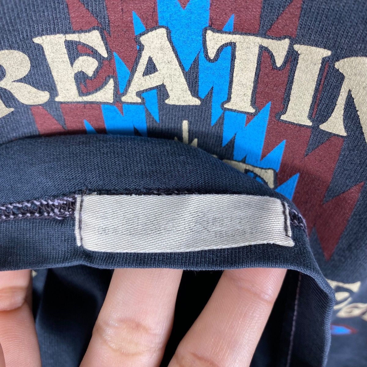 The Flat Head Distressed THE FLAT HEAD Frontier Spirit Navajo Graphic Tee Size US M / EU 48-50 / 2 - 2 Thumbnail