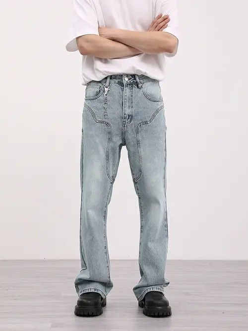 VIBE distressed carpenter utility carpenter jeans Size US 32 / EU 48 - 3 Thumbnail