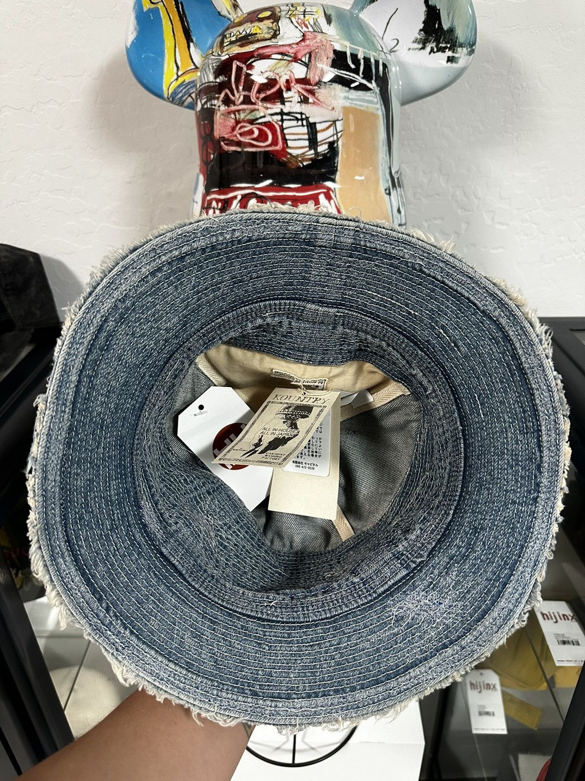 Kapital Kapital 11.5oz Denim The Old Man And The Sea Hat Size ONE SIZE - 7 Thumbnail