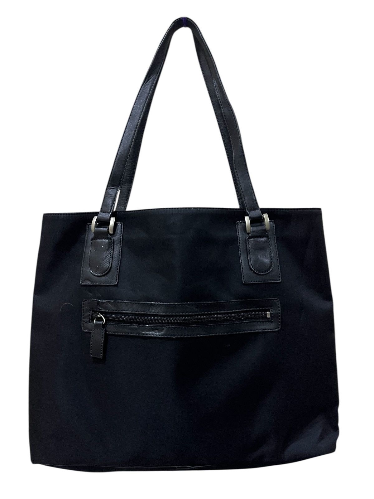 Guess GUESS NYLON TOTE BAG LEATHER HANDLE Size ONE SIZE - 7 Thumbnail