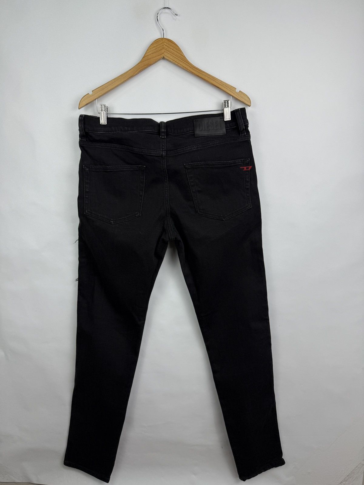 Diesel 🇺🇸 Diesel D-Strukt Slim 009HY Stretch Jeans Punk Opium Style Size US 33 - 22 Thumbnail