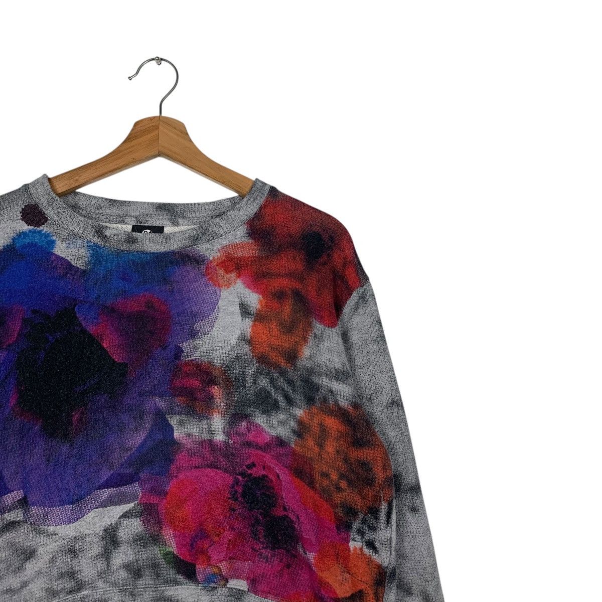 Paul Smith PAUL SMITH Artwork Graphics Cropped Sweatshirt #1853-C81 Size M / US 6-8 / IT 42-44 - 5 Thumbnail