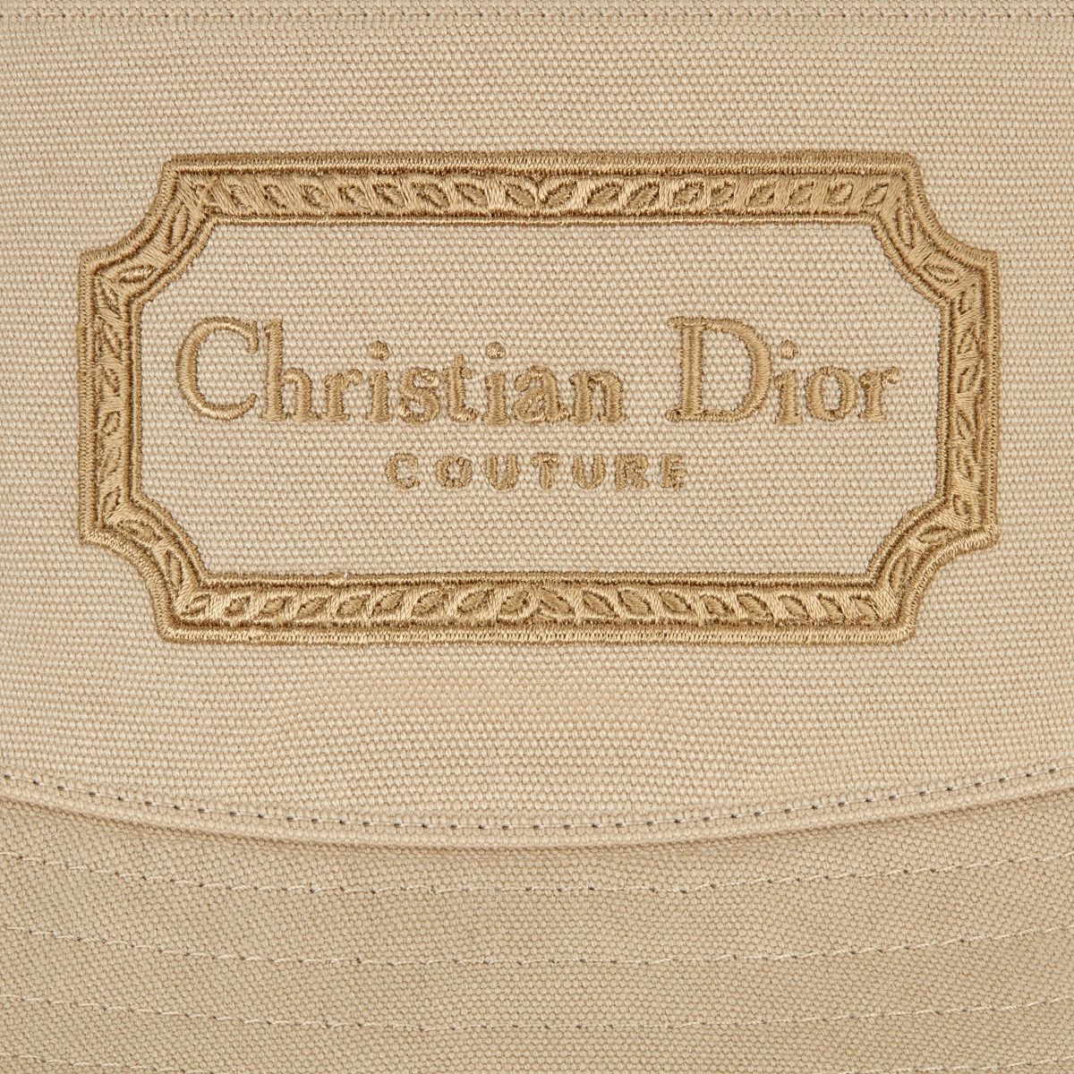 Dior o1bcso1str1224 Size:OS/ Couture Bucket Hat in Beige Size ONE SIZE - 6 Thumbnail