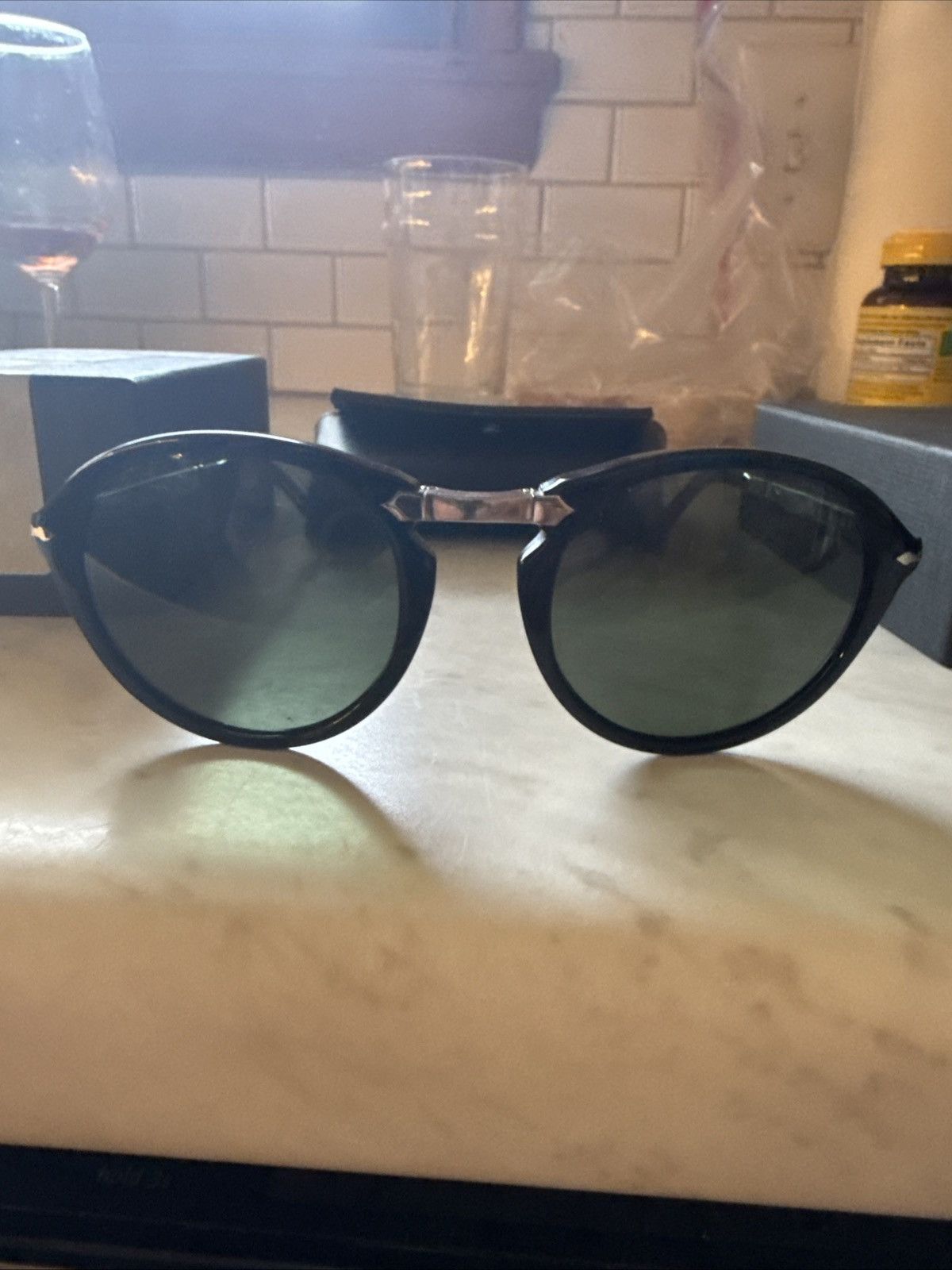 Persol Persol Folding Sunglasses Size ONE SIZE - 4 Thumbnail