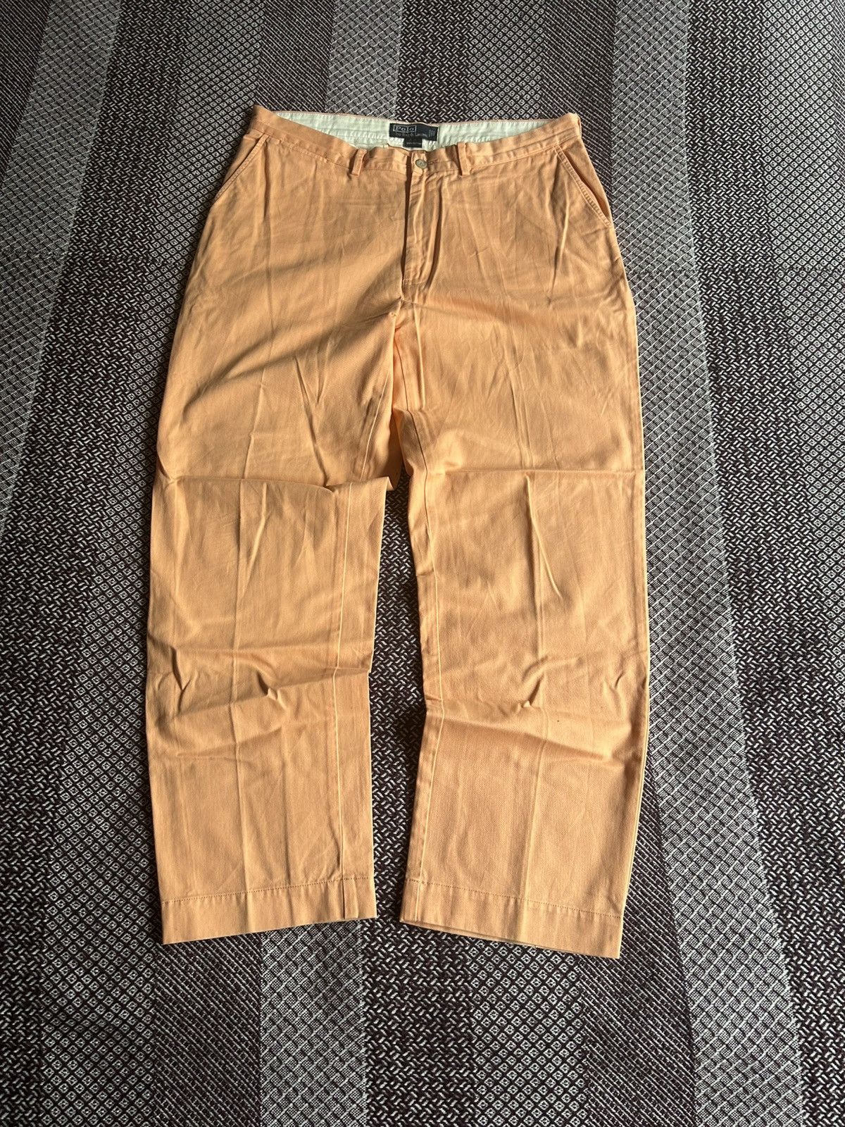 Polo Ralph Lauren Vintage Polo Ralph Lauren Chino Pants Solid Style Streetwear Size US 35 - 8 Thumbnail