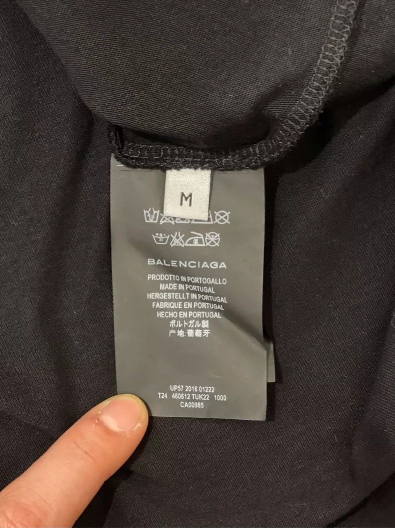 Balenciaga Balenciaga Black night scene short sleeve 2501-Nextarrow Size US M / EU 48-50 / 2 - 6 Thumbnail
