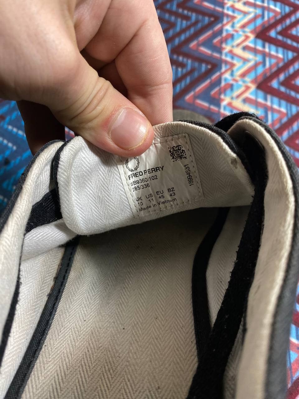 Fred Perry × Vintage Men's Fred Perry Vintage Size US 12 / EU 45 - 13 Thumbnail
