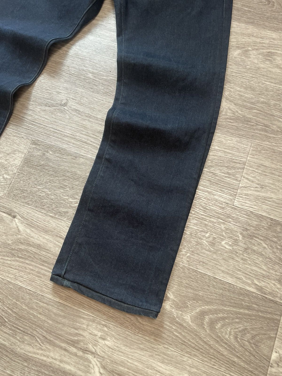 G-Star 29/34 Vintage G-Star Defend Straight Blue Denim Jeans Size US 29 - 5 Thumbnail