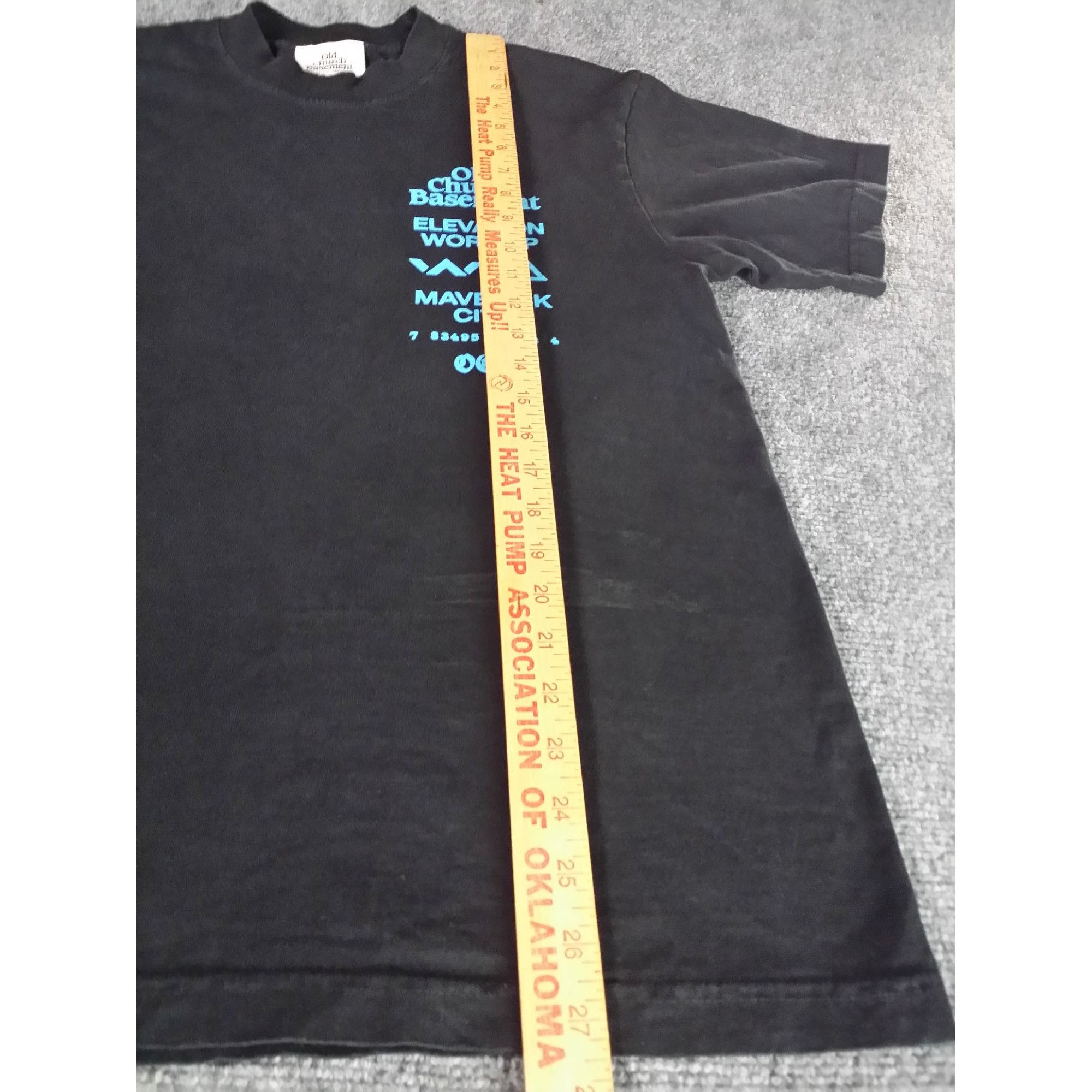 Other Old Church Basement T-Shirt Men Sz S Black Hallelujah Is All Size US S / EU 44-46 / 1 - 3 Thumbnail