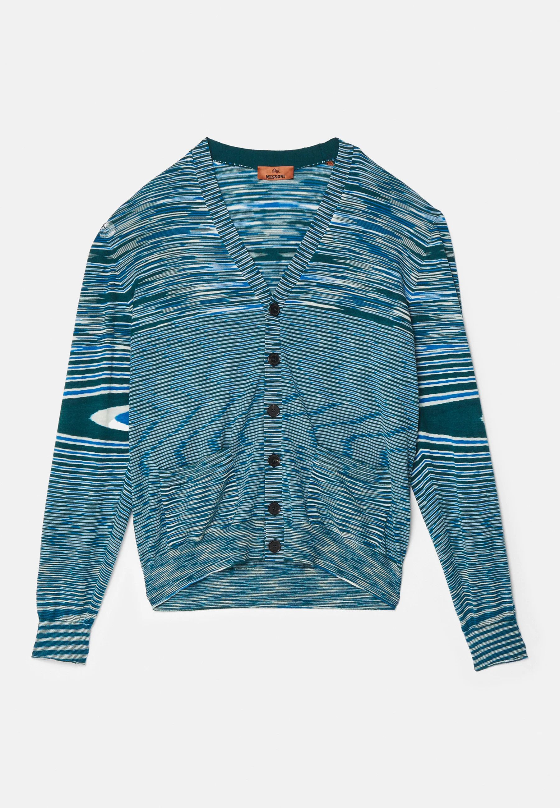 Missoni o1y0225 Cardigan in Multicolor Size US L / EU 52-54 / 3 - 1 Thumbnail