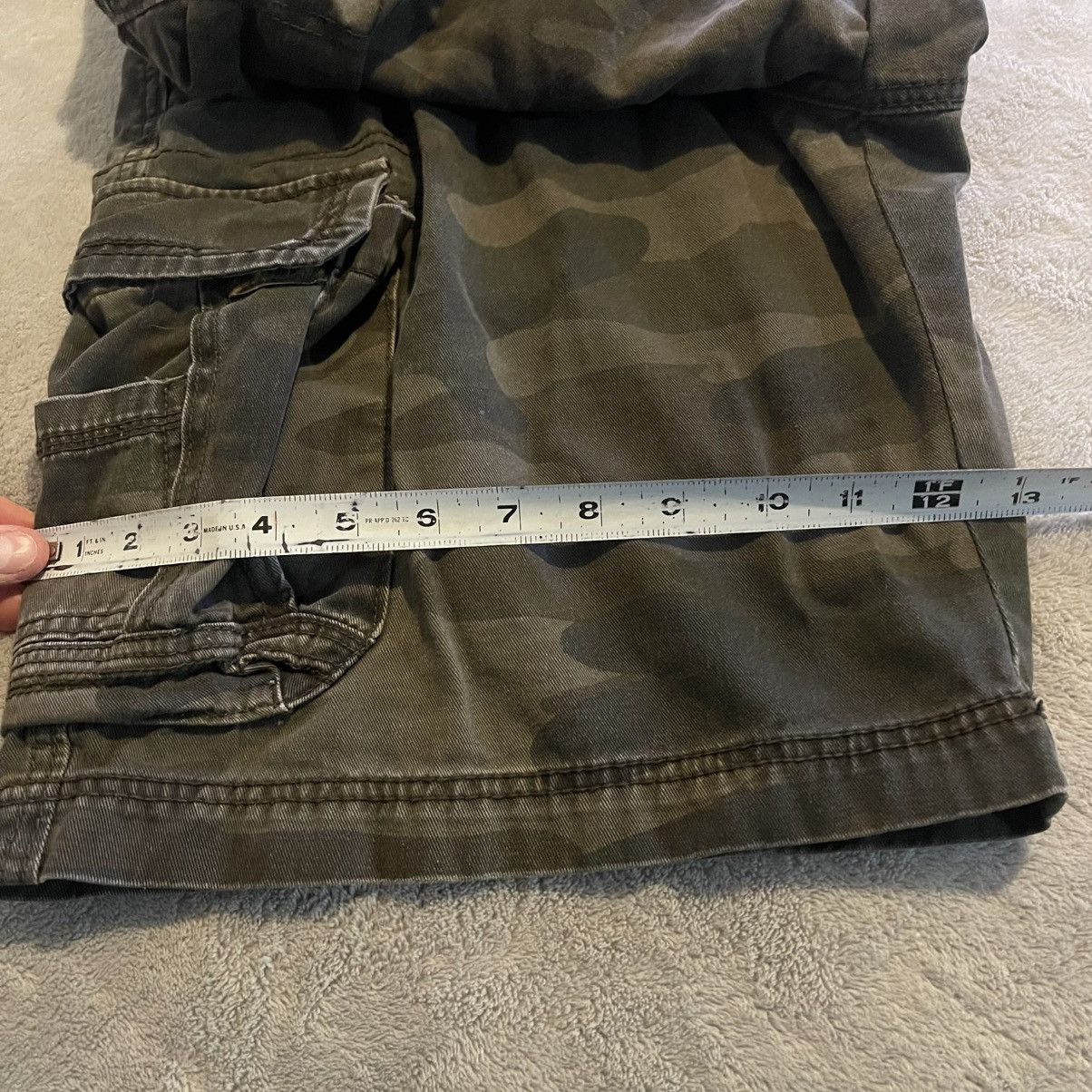 UNIONBAY Vintage Y2K Unionbay Mens Camo Cargo Shorts Green Size 36 Size US 36 / EU 52 - 10 Thumbnail