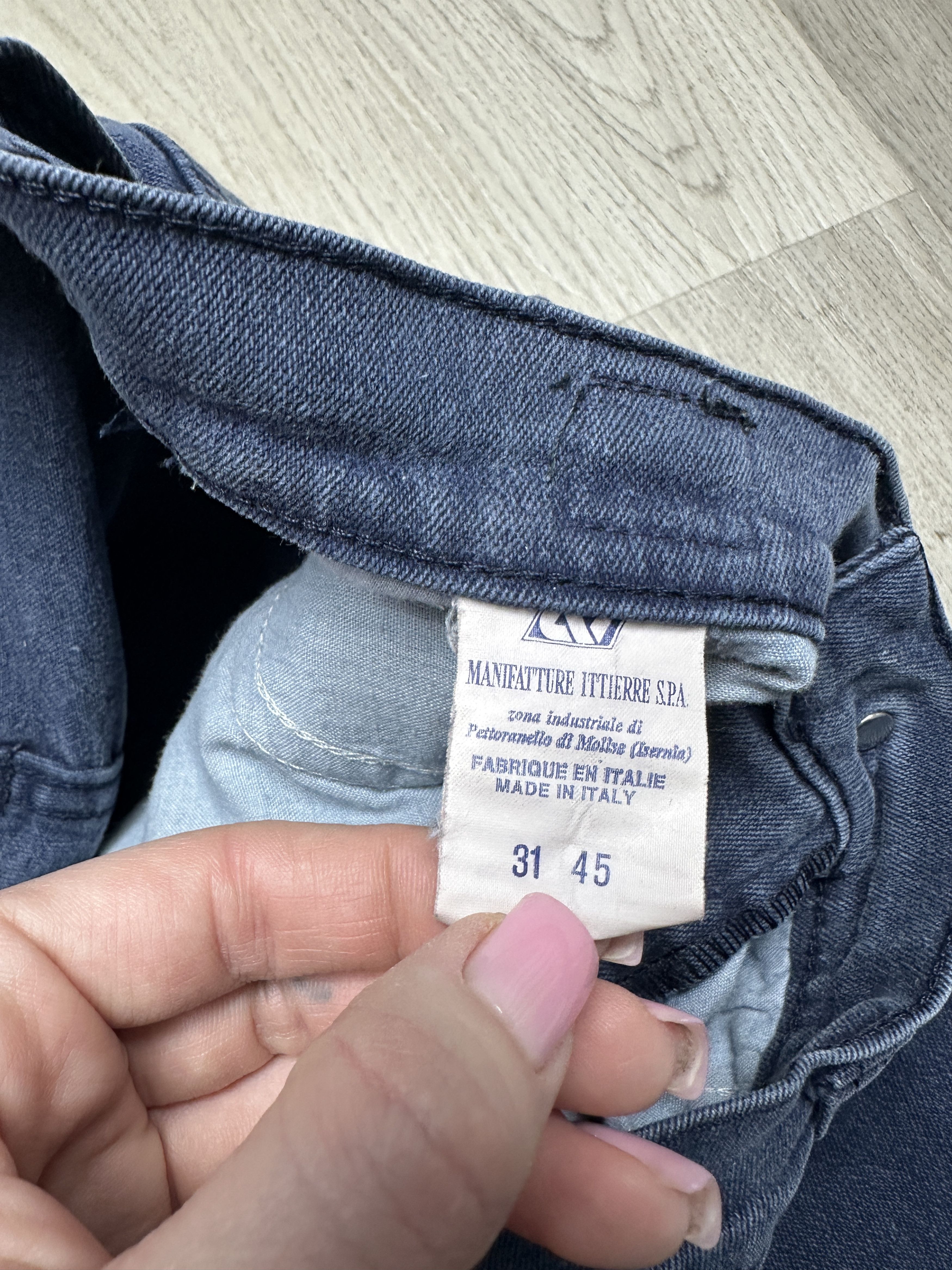 Versace Jeans Couture Versace Jeans Couture 90s Vintage Distressed Denim Pants Size US 31 - 11 Thumbnail
