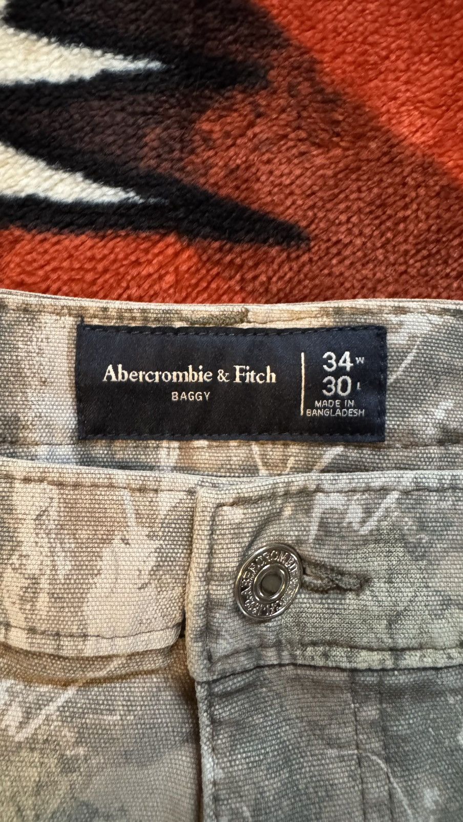 Abercrombie & Fitch Abercrombie & fitch camo pants Size US 34 / EU 50 - 2 Thumbnail