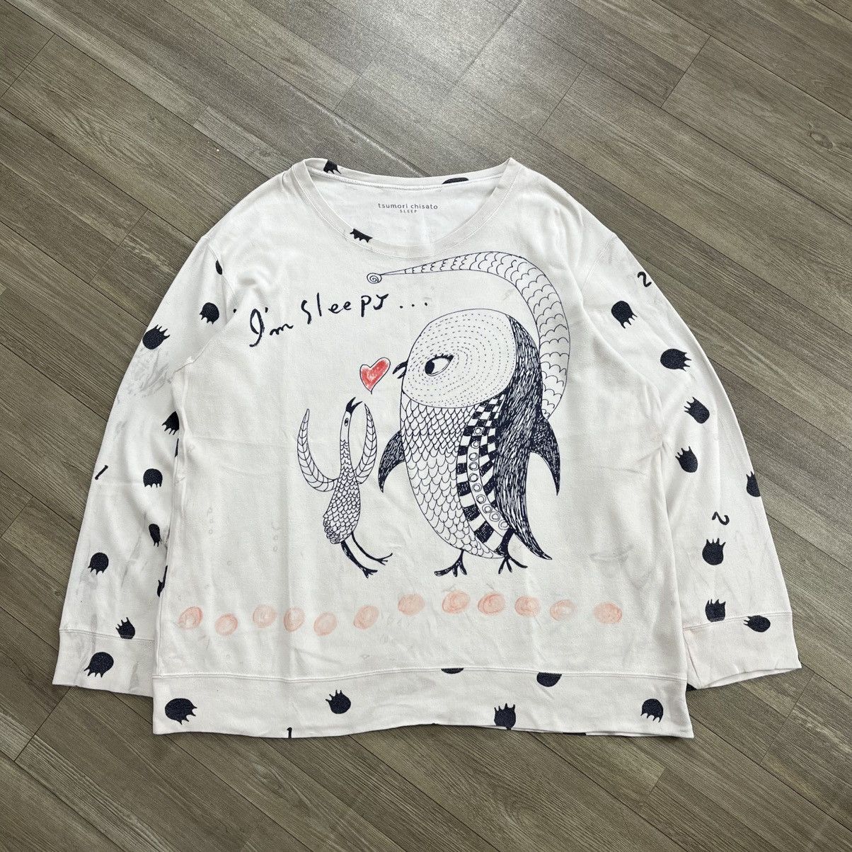 Tsumori Chisato Destroyer💥 Tsumori Chisato Sleep Issey Miyake Swearshirt Size US S / EU 44-46 / 1 - 1 Thumbnail