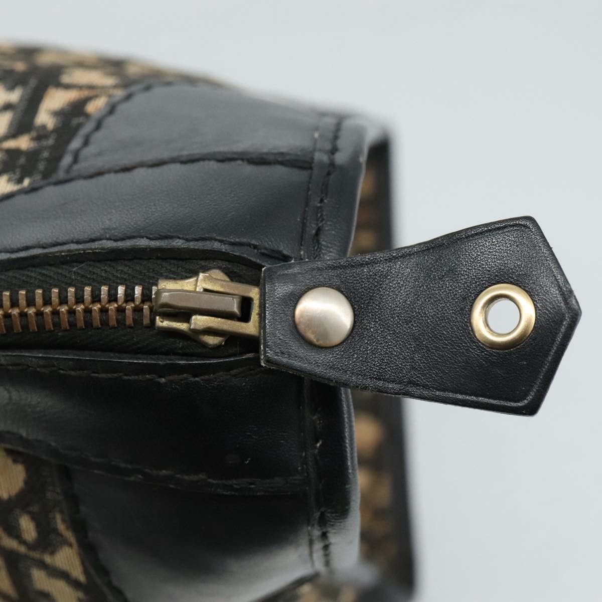 Dior DIOR Trotter Canvas Boston Bag Navy Size ONE SIZE - 14 Thumbnail