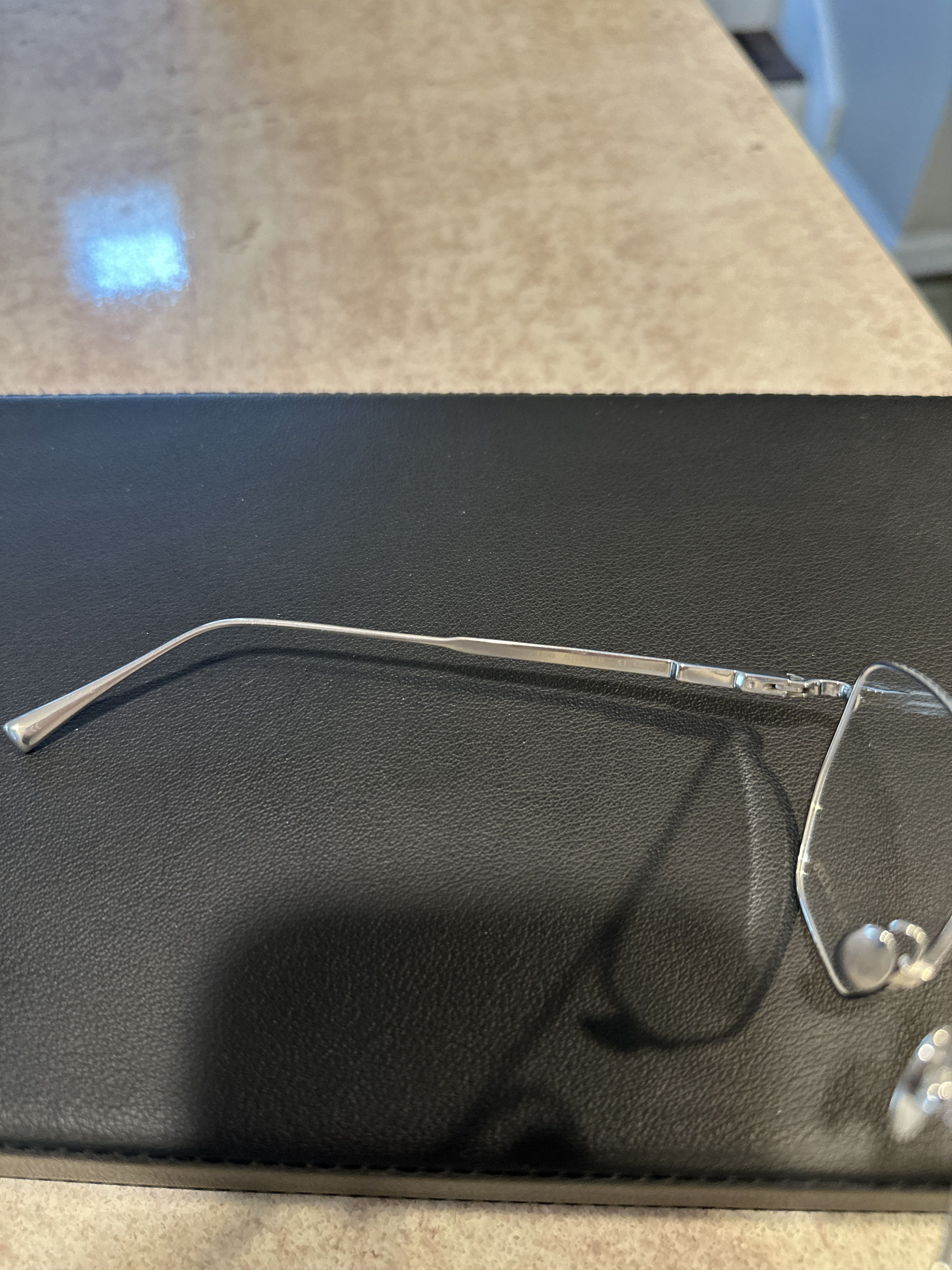 John Varvatos VJV190 51-17-145 Silver Glasses Size ONE SIZE - 9 Thumbnail