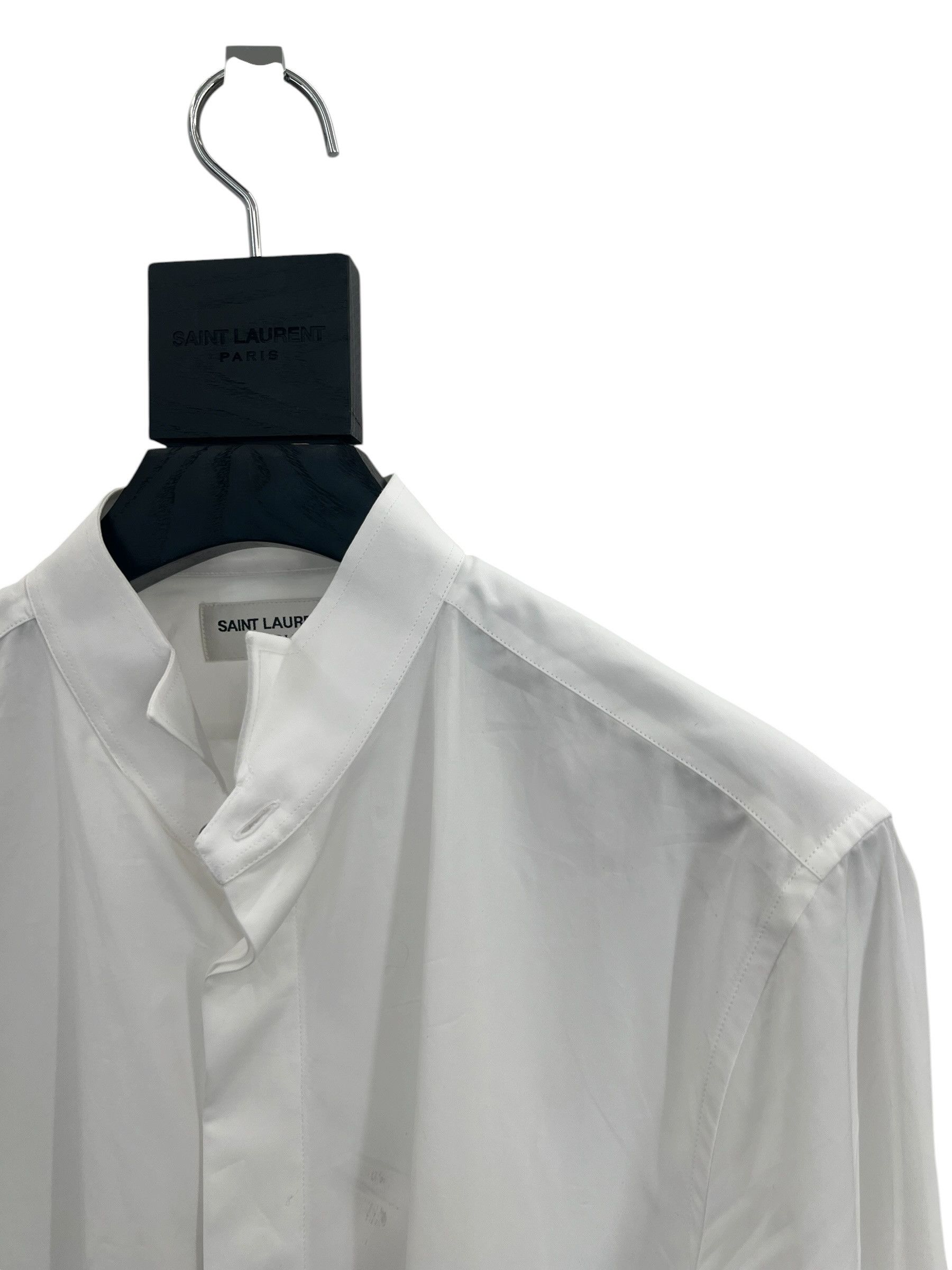 Saint Laurent Paris Saint Laurent Cotton Poplin Shirt Size US S / EU 44-46 / 1 - 2 Thumbnail