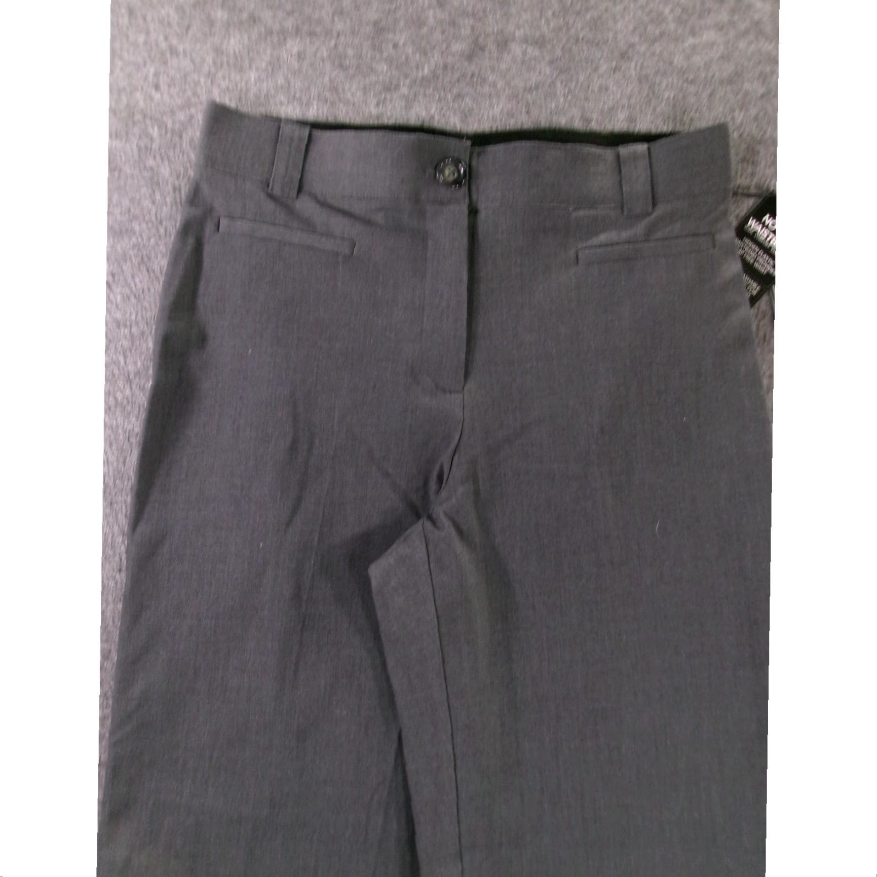 Vintage Counterparts Pants Women 8 Gray Classic Modern Tailored Minimalist Office New Size 30" / US 8 / IT 44 - 2 Thumbnail