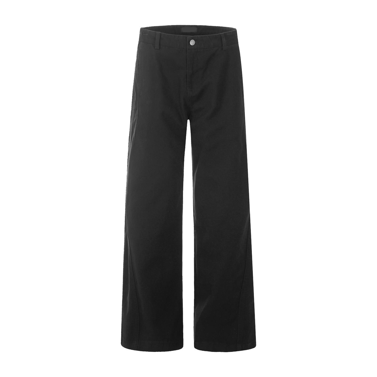 Jean Black Wide-Leg Pants Size US 32 / EU 48 - 6 Thumbnail