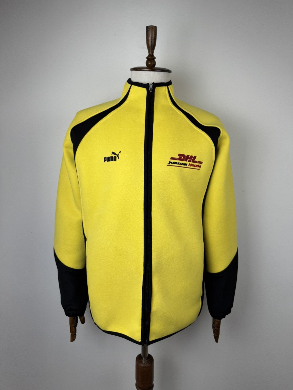 Puma × Vintage Men’s Vintage Puma DHL Jordan Honda Fleece Jacket size L Size US L / EU 52-54 / 3 - 1 Thumbnail