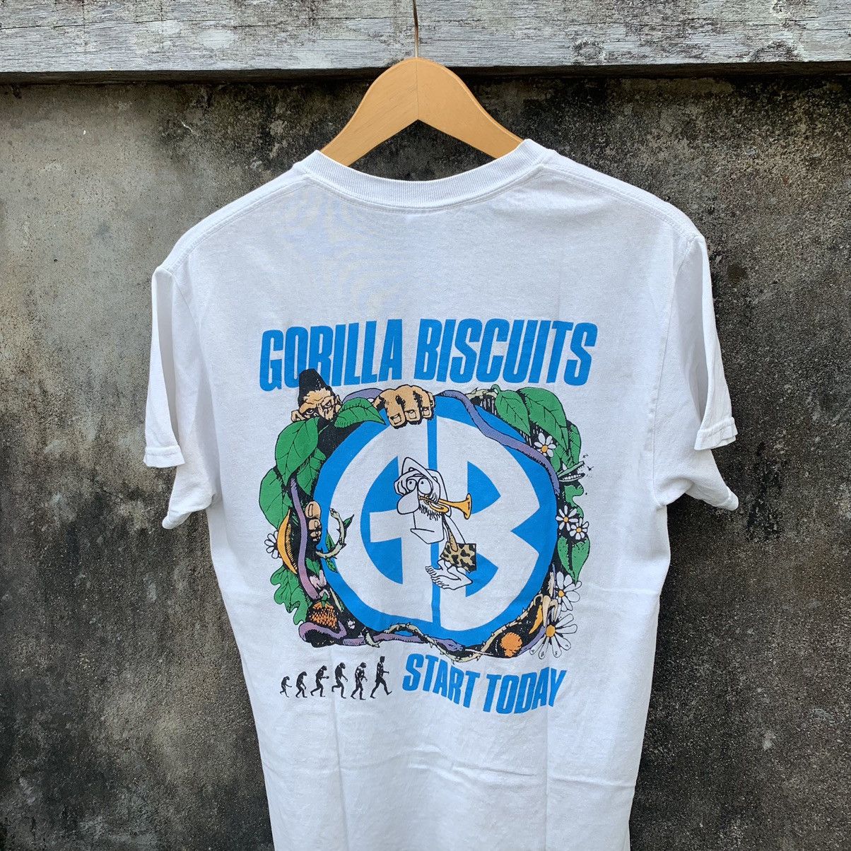 Band Tees VINTAGE GORILLA BISCUITS BAND TSHIRT Size US S / EU 44-46 / 1 - 4 Thumbnail