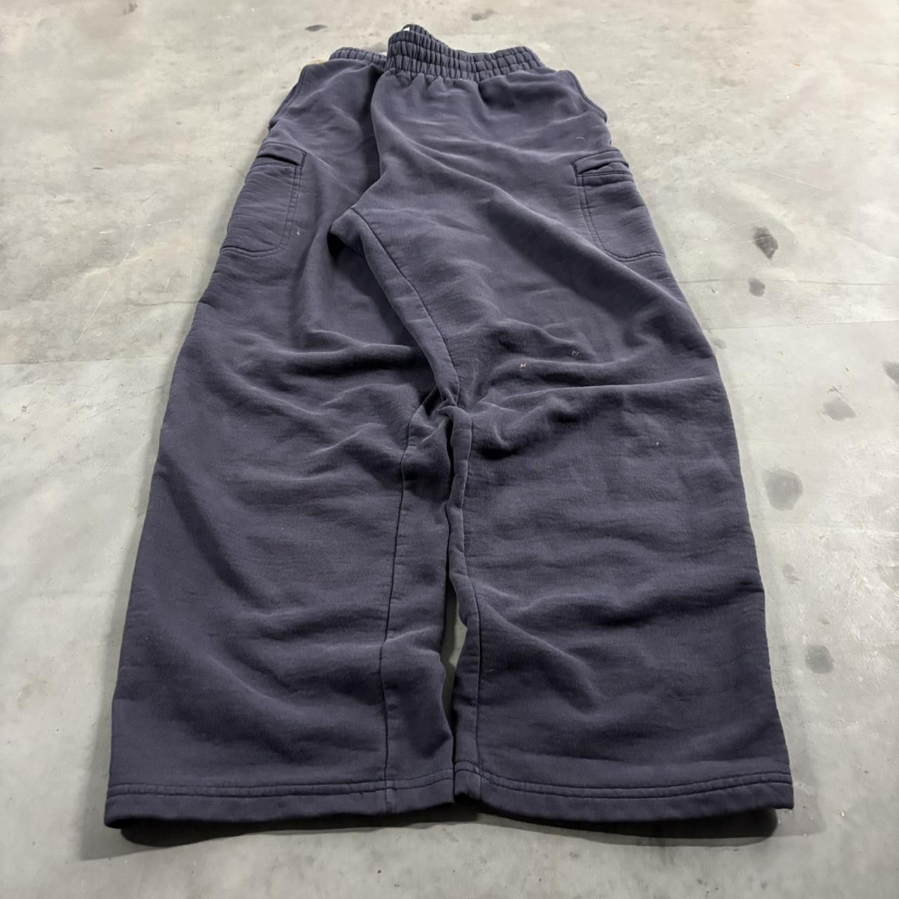 Vintage Crazy Vintage Y2K/2000s Baggy Navy Blue Skater Essential Sweatpants! Fits L Size US 34 / EU 50 - 3 Thumbnail