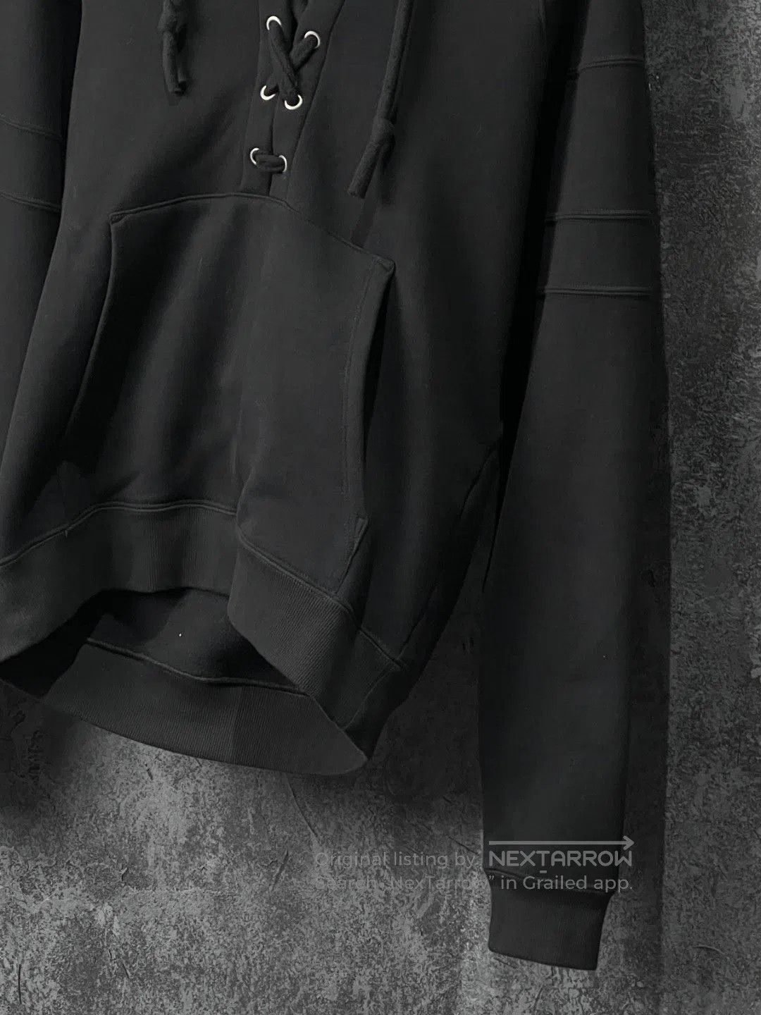 Saint Laurent Paris Saint Laurent Black Cotton Hoodie. Size US M / EU 48-50 / 2 - 4 Thumbnail