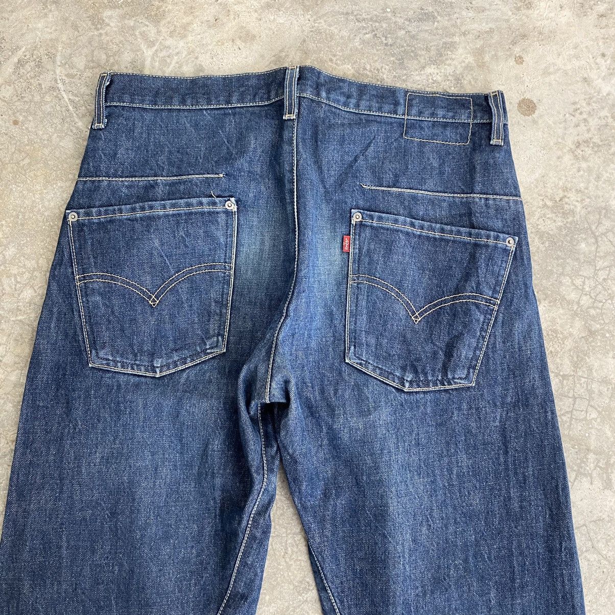 Levi's Vintage Levis Engineered Takuya Kimura Relaxed Denim Jeans Size US 36 / EU 52 - 12 Thumbnail
