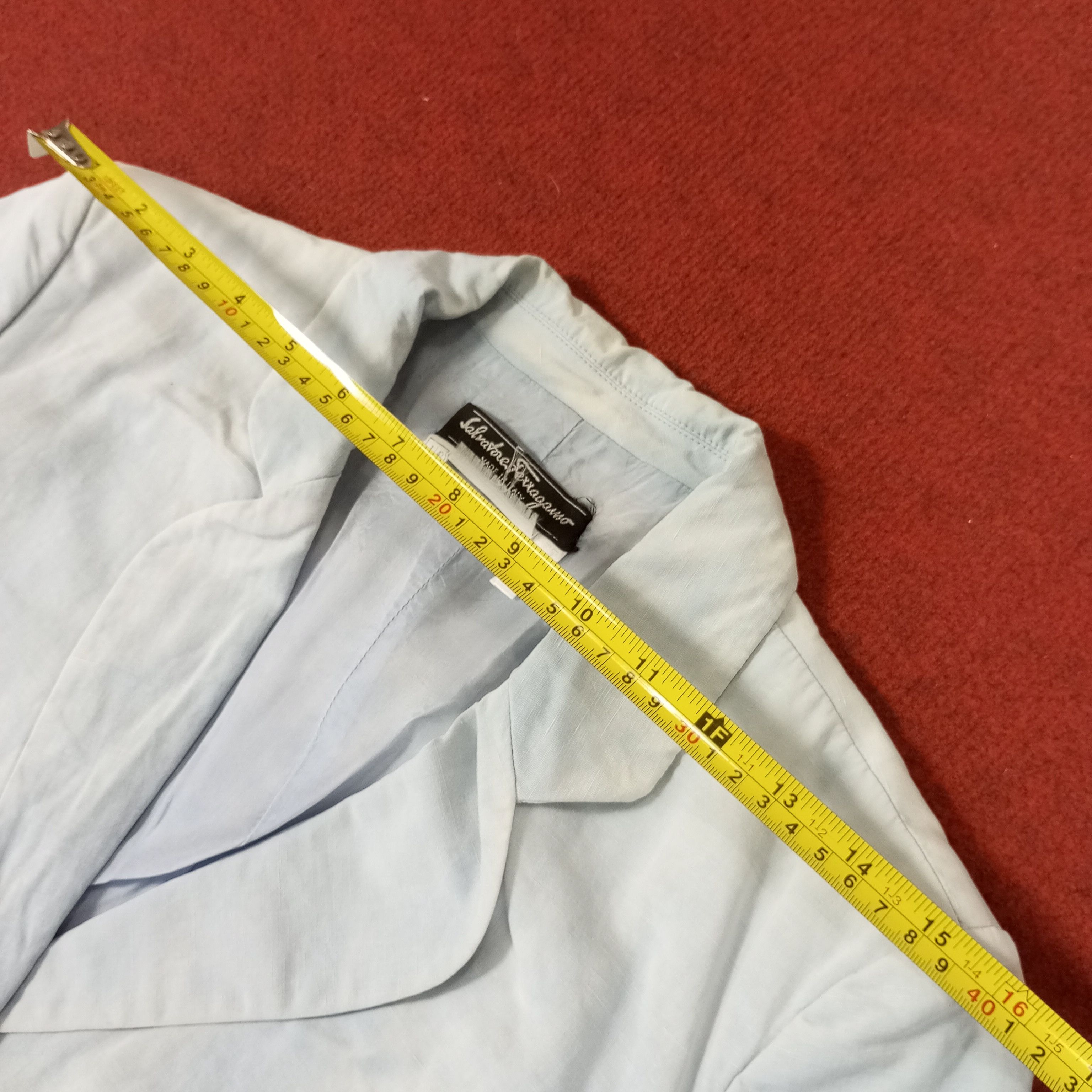 Salvatore Ferragamo × Vintage Salvatore Ferragamo Blazer Size XS / US 0-2 / IT 36-38 - 10 Thumbnail
