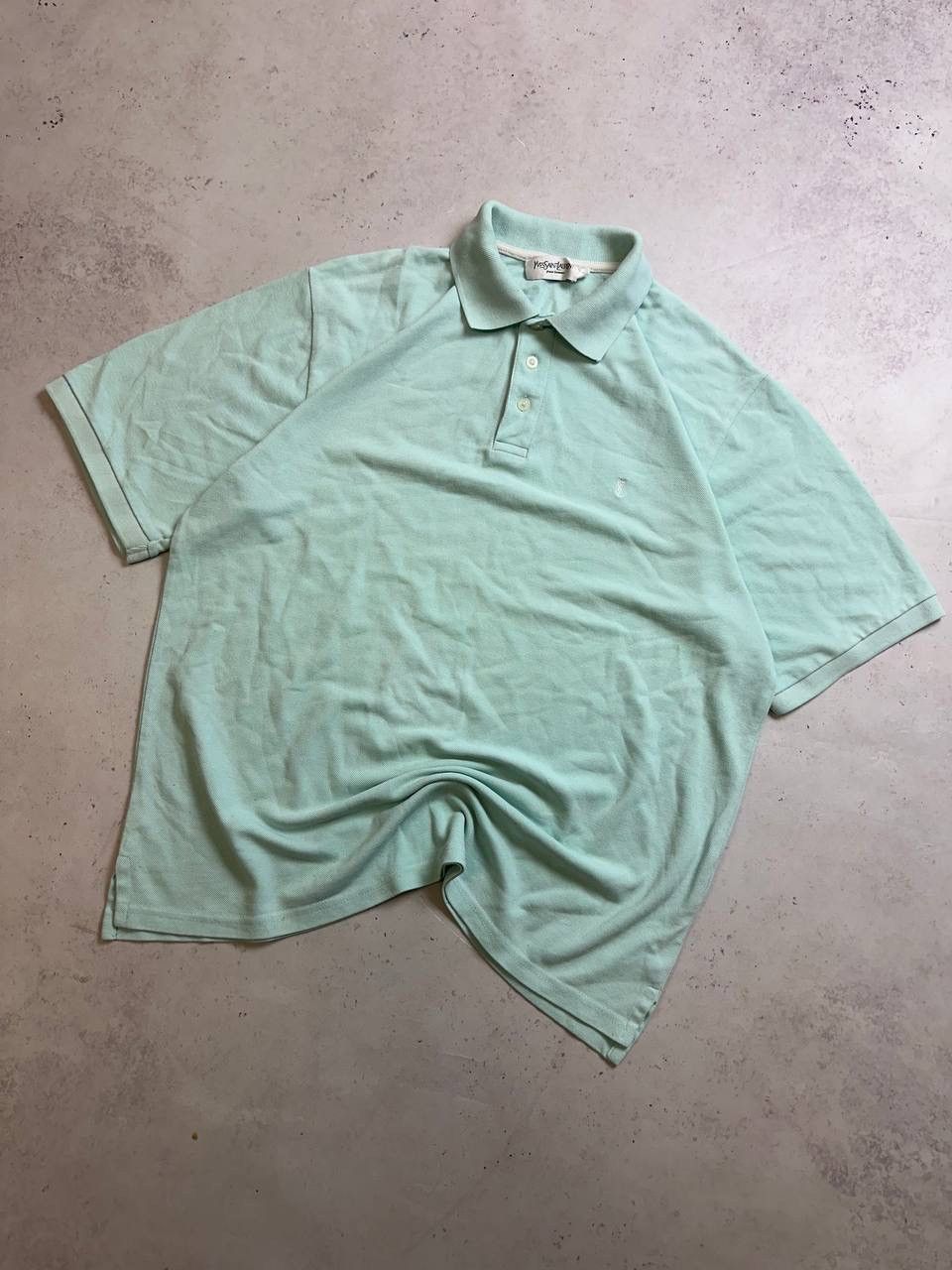 Vintage × Yves Saint Laurent Vintage YSL Yves Saint Lauren Polo Shirt XL Size US XL / EU 56 / 4 - 2 Thumbnail