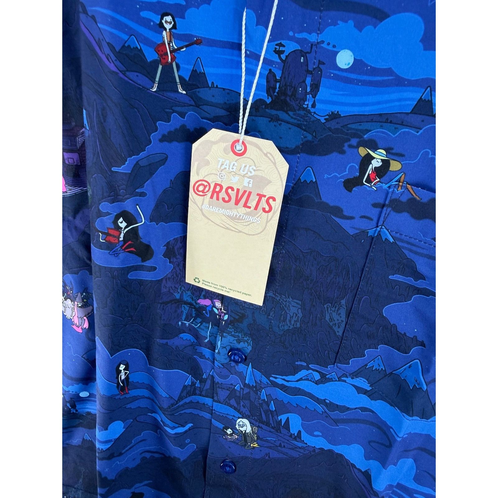 Other RSVLTS Adventure Time The Vampire Queen KUNUFLEX Shirt 2XL Size US XXL / EU 58 / 5 - 4 Thumbnail