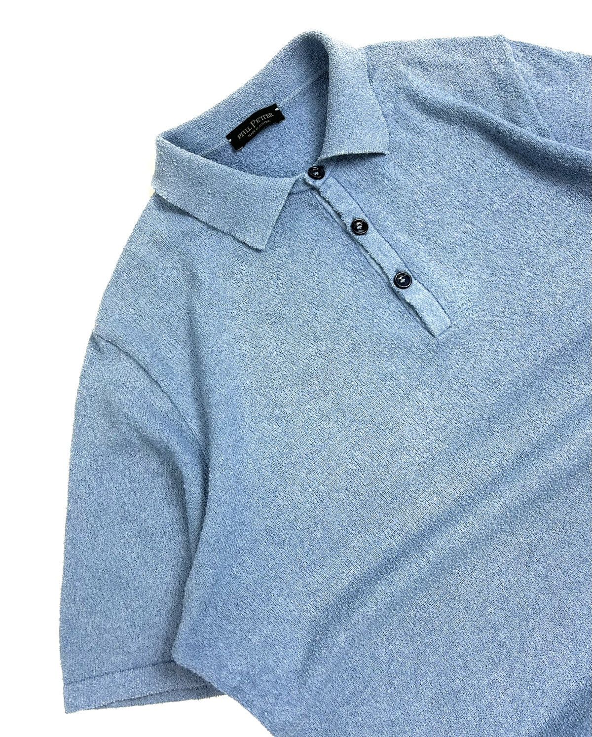 Philipp Plein rare Phil Petter Austrian Luxury Polo Shirt Blue Tee Size M Size US M / EU 48-50 / 2 - 4 Thumbnail