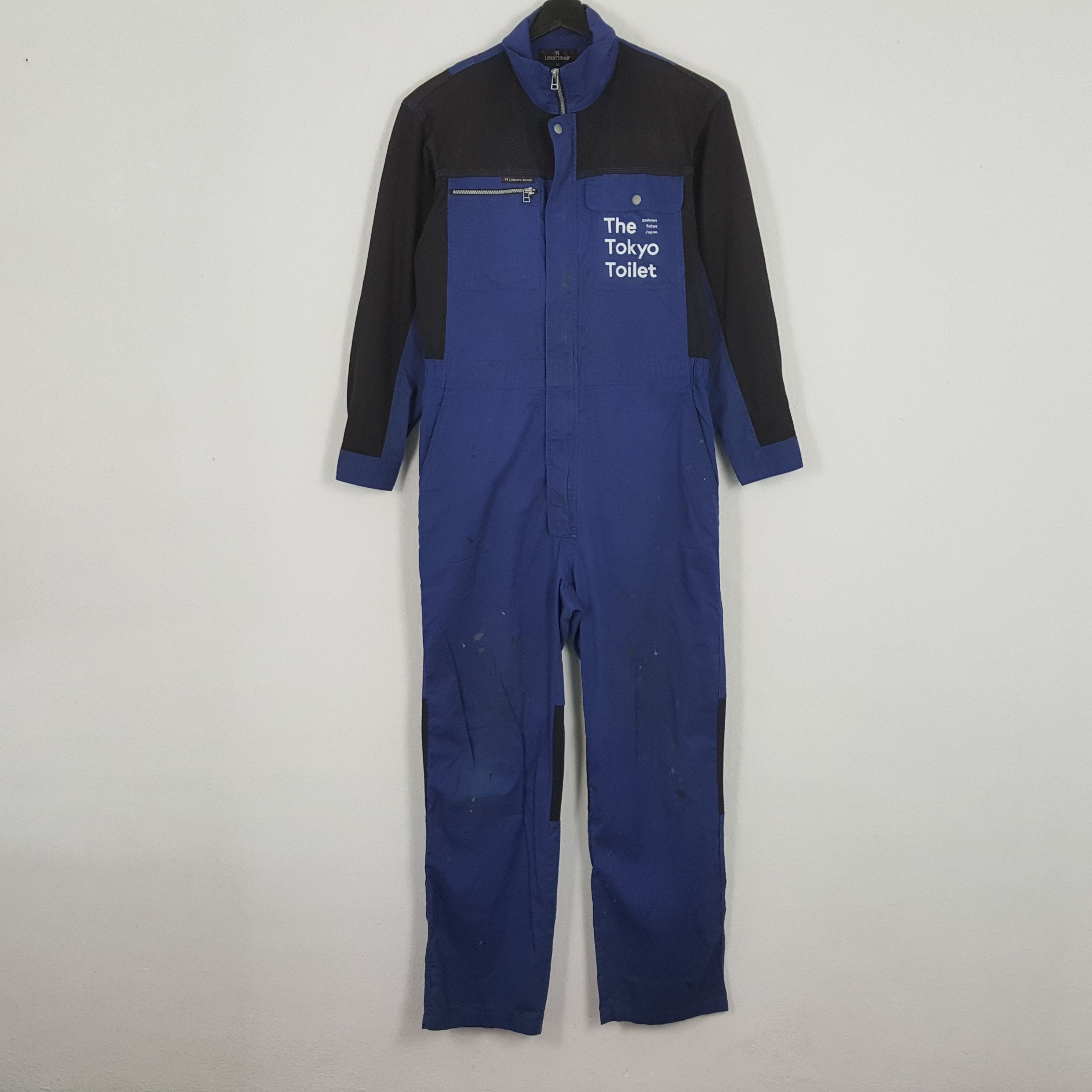 Japanese Brand × Vintage THE TOKYO TOILET Japanese Style Custom Art Coverall Jacket Size US L / EU 52-54 / 3 - 4 Thumbnail
