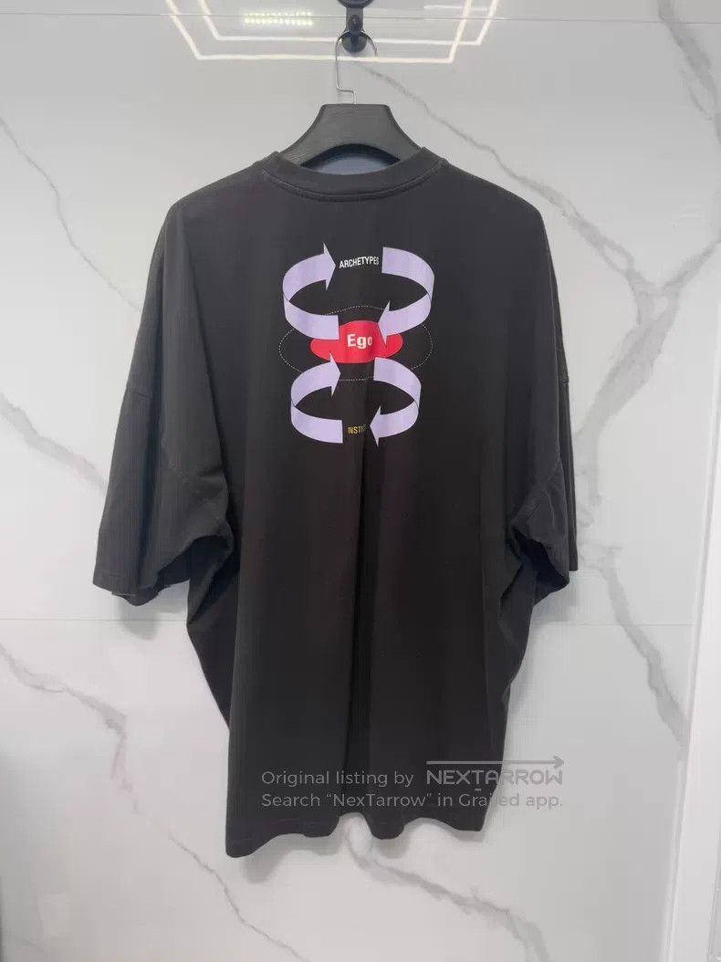 Balenciaga Balenciaga Loose Printed Short Sleeve Size US XS / EU 42 / 0 - 2 Thumbnail