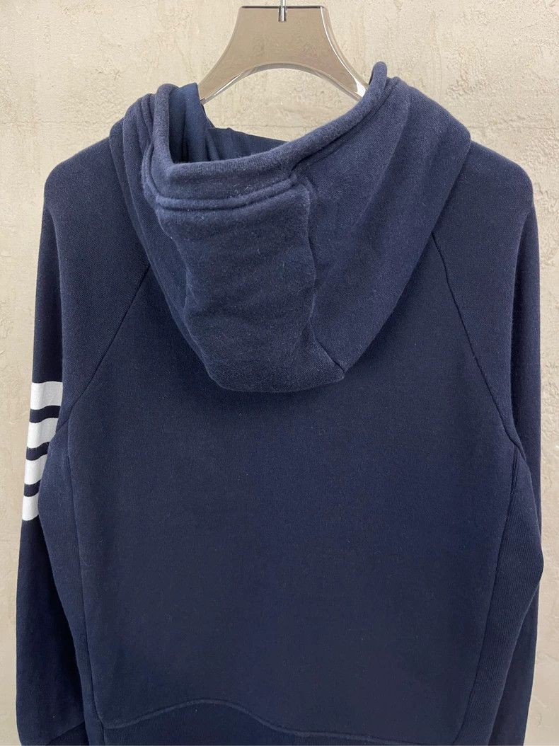 Thom Browne Thom browne Dark blue four-striped zipper jacket hoodie jac Size US M / EU 48-50 / 2 - 4 Thumbnail