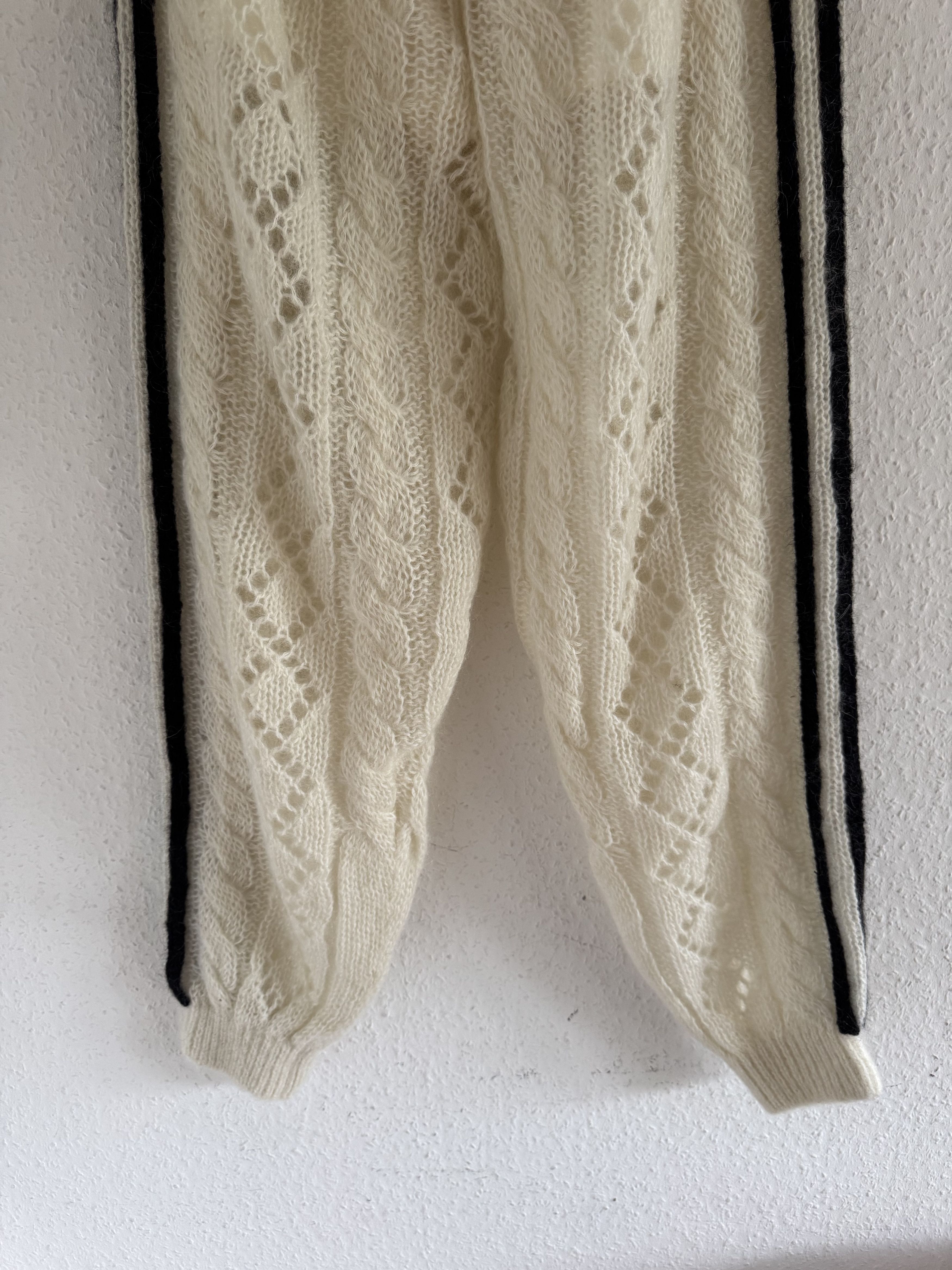 Adidas × Gucci Mohair Knit Pants Size 30" / US 8 / IT 44 - 13 Thumbnail