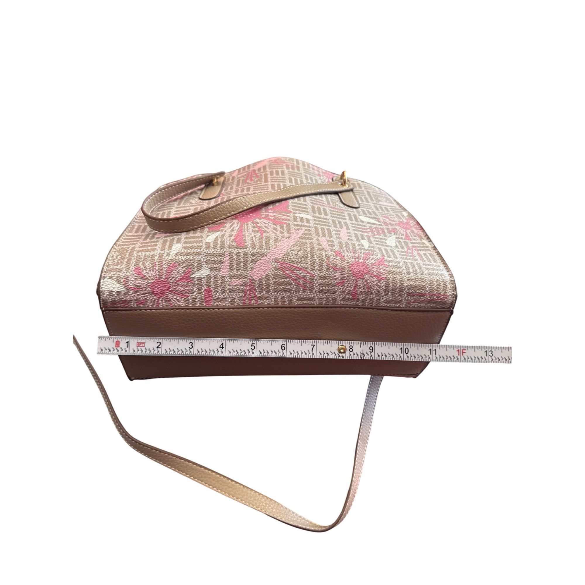 Anne Klein Anne Klein Womens Pink Tan Shoulder Handbag SKU CS7954/31055 Size ONE SIZE - 5 Thumbnail