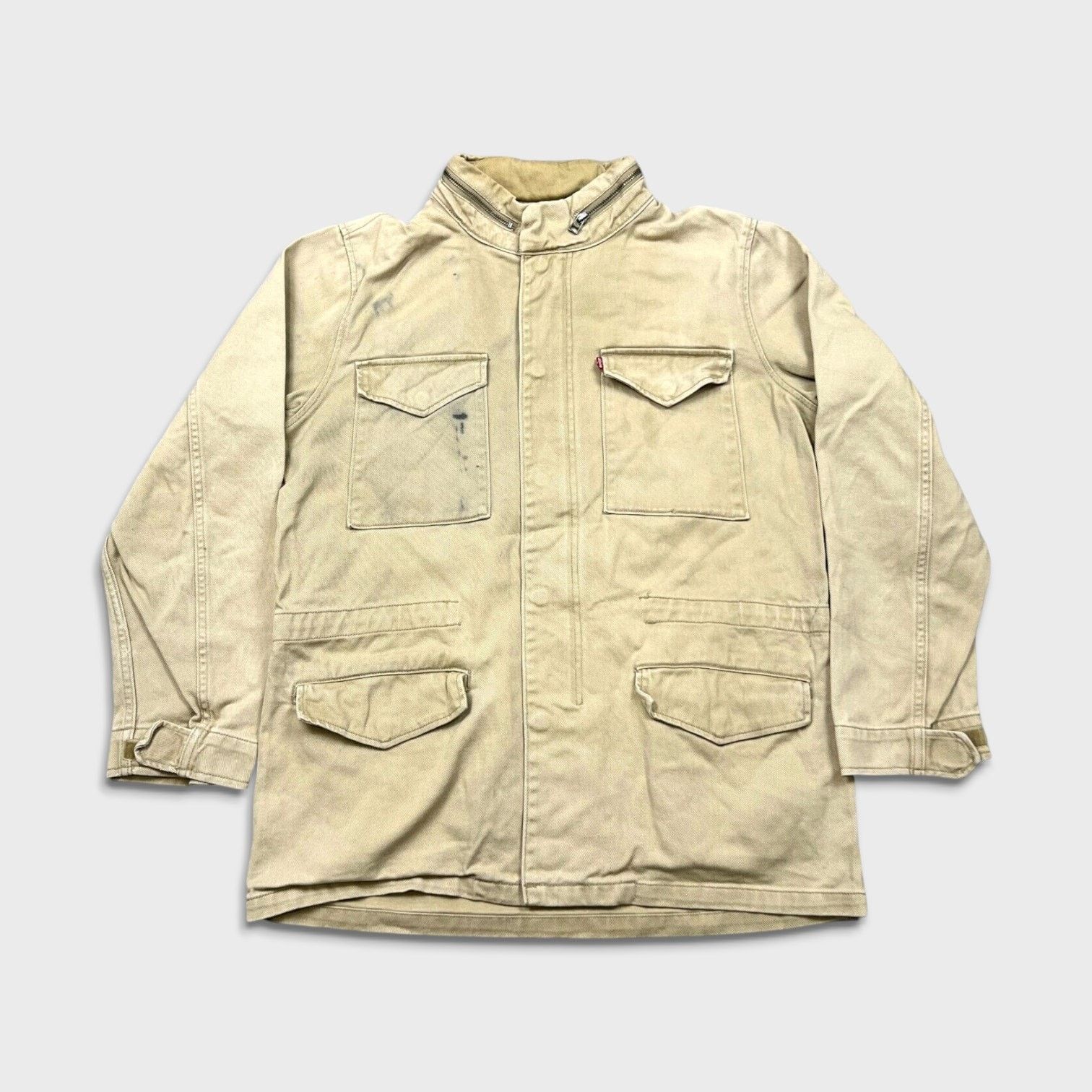 Levi's × Vintage Levi's Jacket Mens Casual Classic Full Zip Outdoor Trucker Size US L / EU 52-54 / 3 - 1 Thumbnail