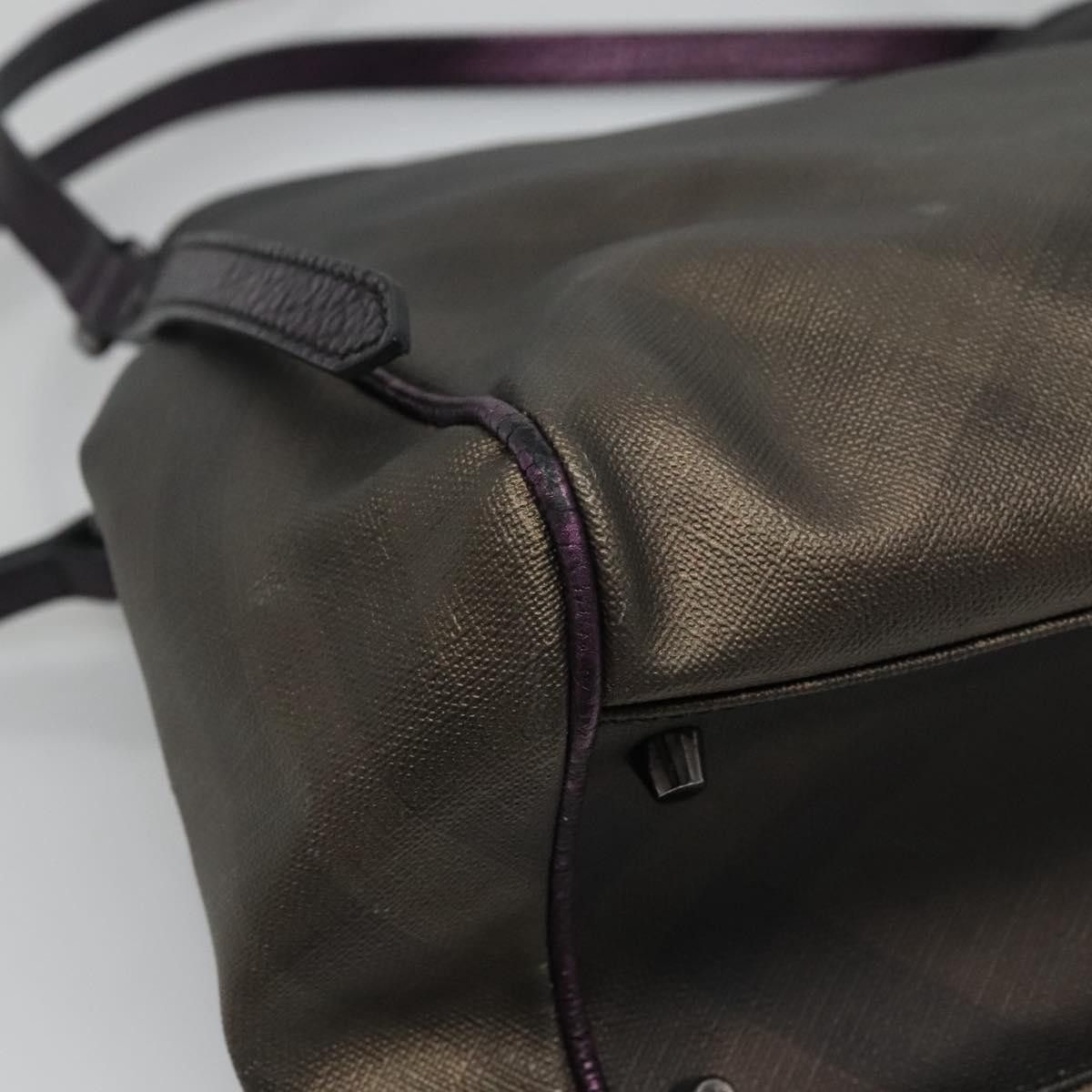 Burberry Burberry Nova Check Tote Bag Pvc Brown Size ONE SIZE - 13 Thumbnail