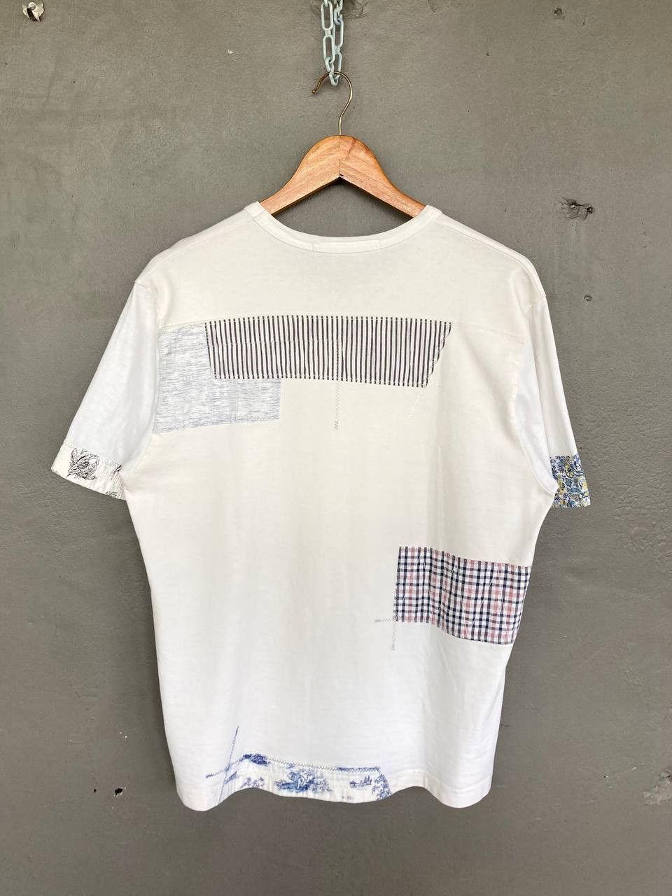 Junya Watanabe SS20 CDG x Junya Watanabe Man Patchwork Tee Size US M / EU 48-50 / 2 - 2 Thumbnail