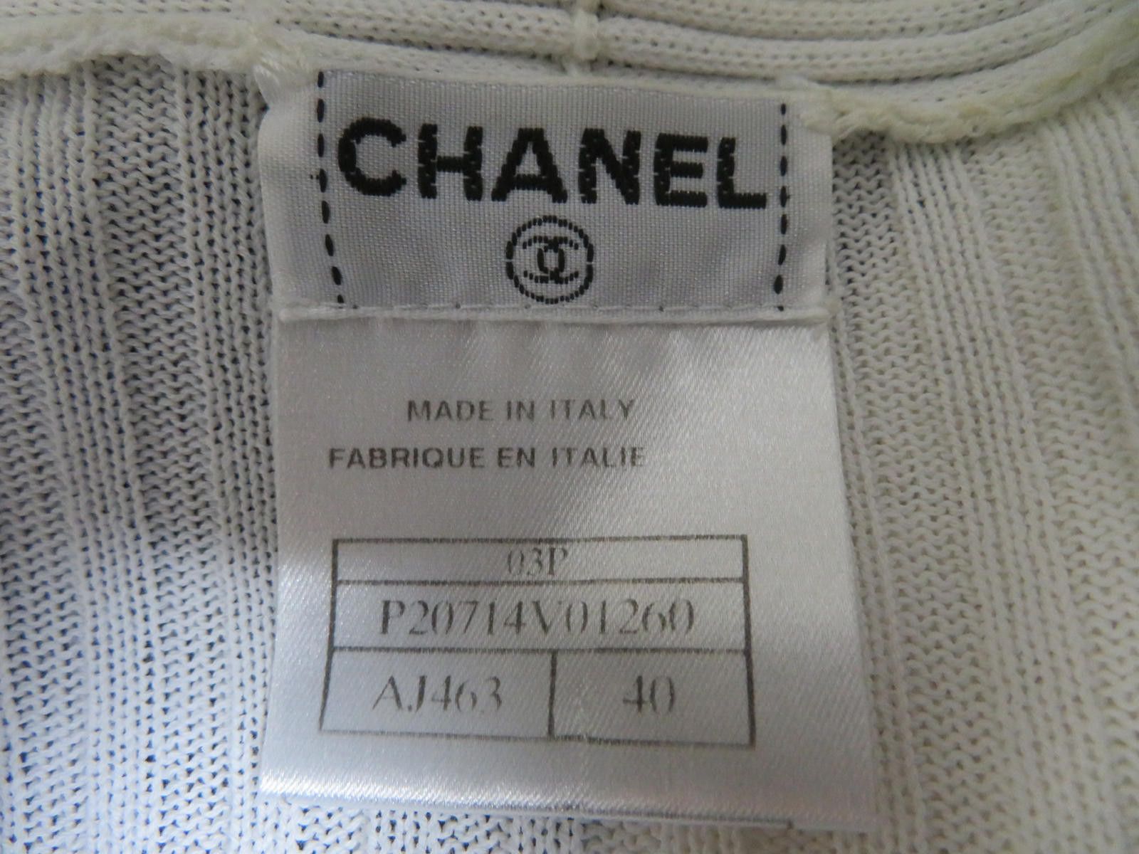 Chanel Vintage Chanel Cardigan Size S / US 4 / IT 40 - 3 Thumbnail
