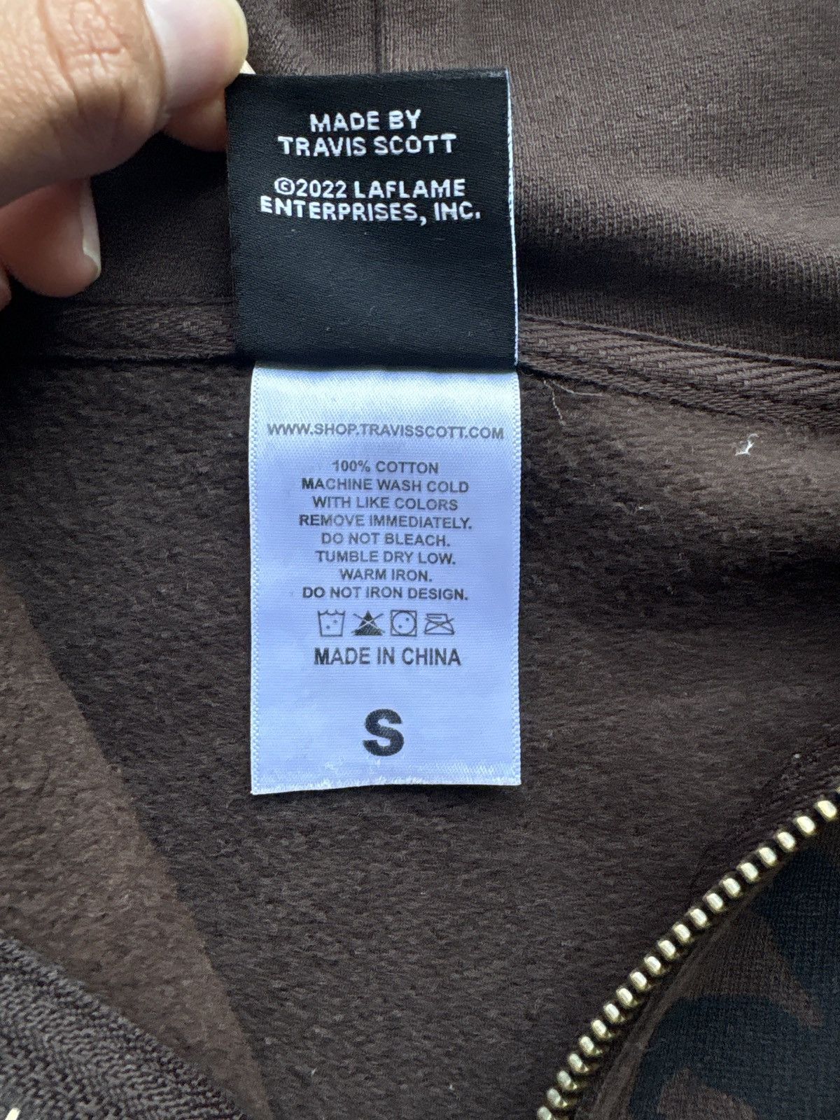Travis Scott CACTUS JACK by Travis Scott reverse dog zip up hoodie Size US S / EU 44-46 / 1 - 9 Thumbnail